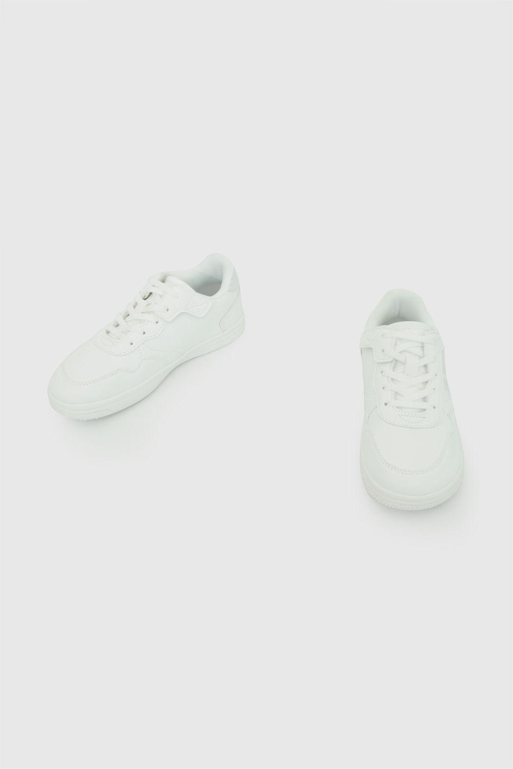 Zapatilla lifestyle urbana niña blanco 28-38-3
