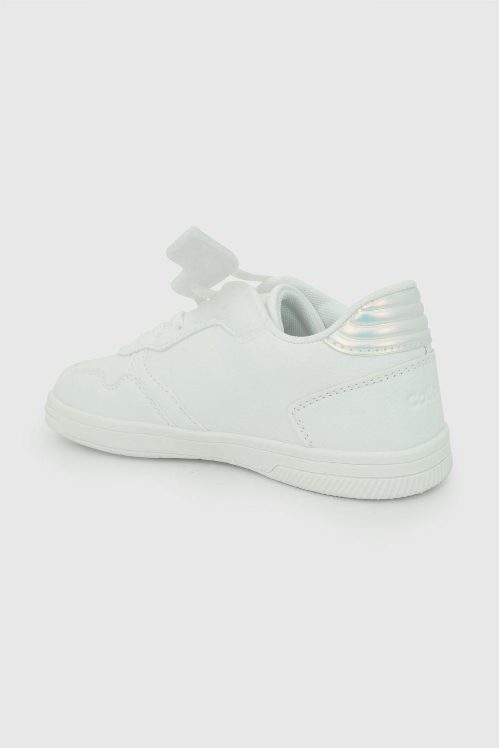 Zapatilla lifestyle urbana niña blanco 28-38-5