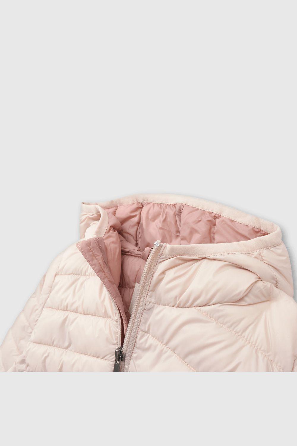 Parka Rosada de Niña-2