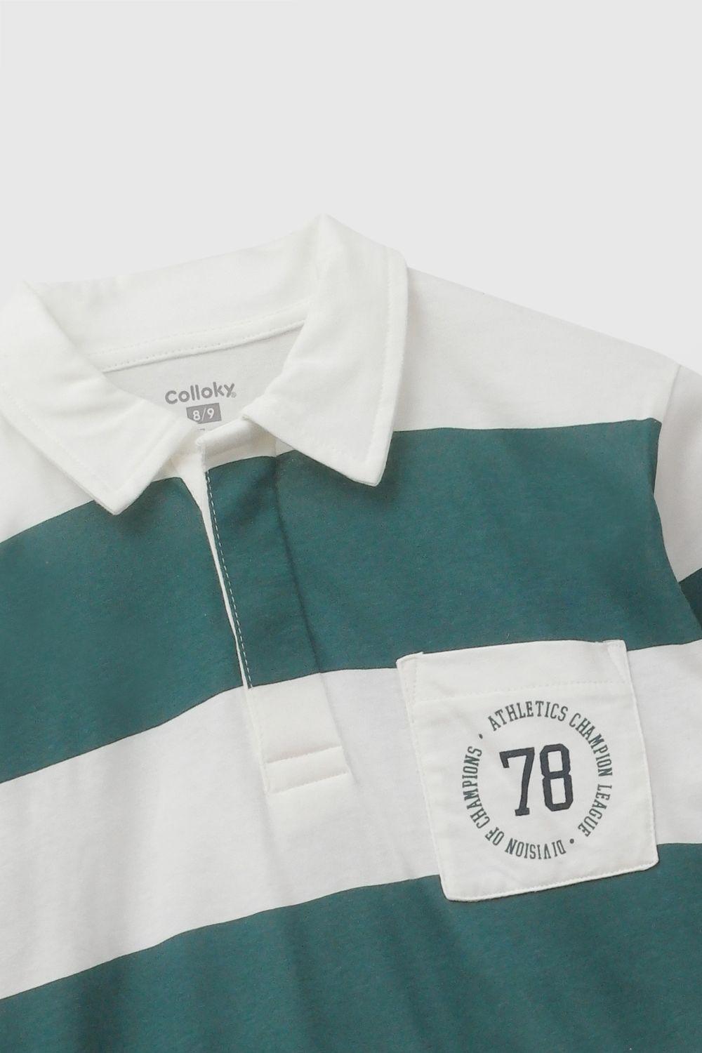 Polera Polo Crema Niño 3-4A a 12-13A Colloky-2