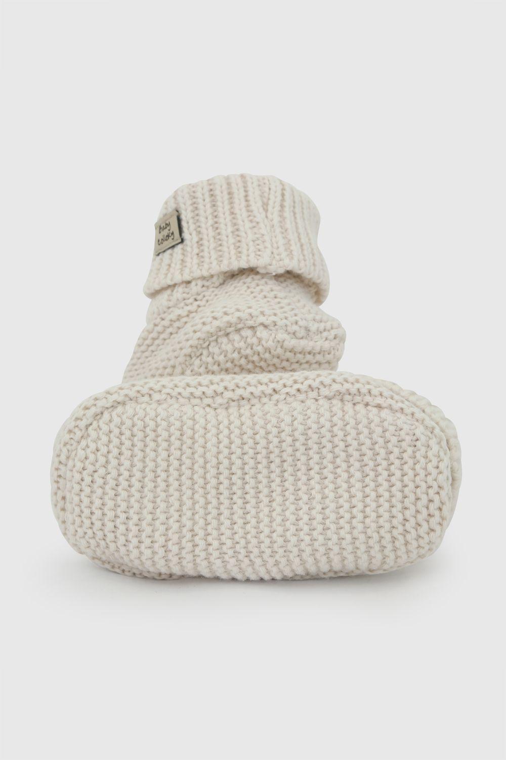 Zapato tejido niña bebe blanco 0/6m - 6/12m-2