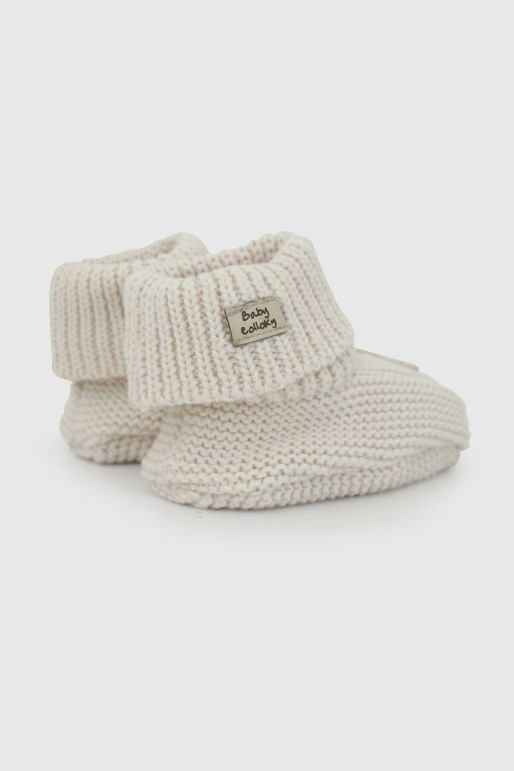 Zapato tejido niña bebe blanco 0/6m - 6/12m-4