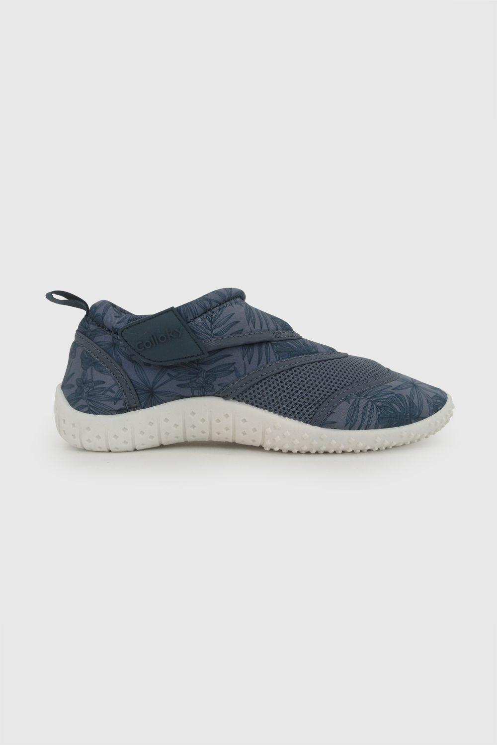 Zapatilla De Agua Azul Niño 28-33 Colloky-2