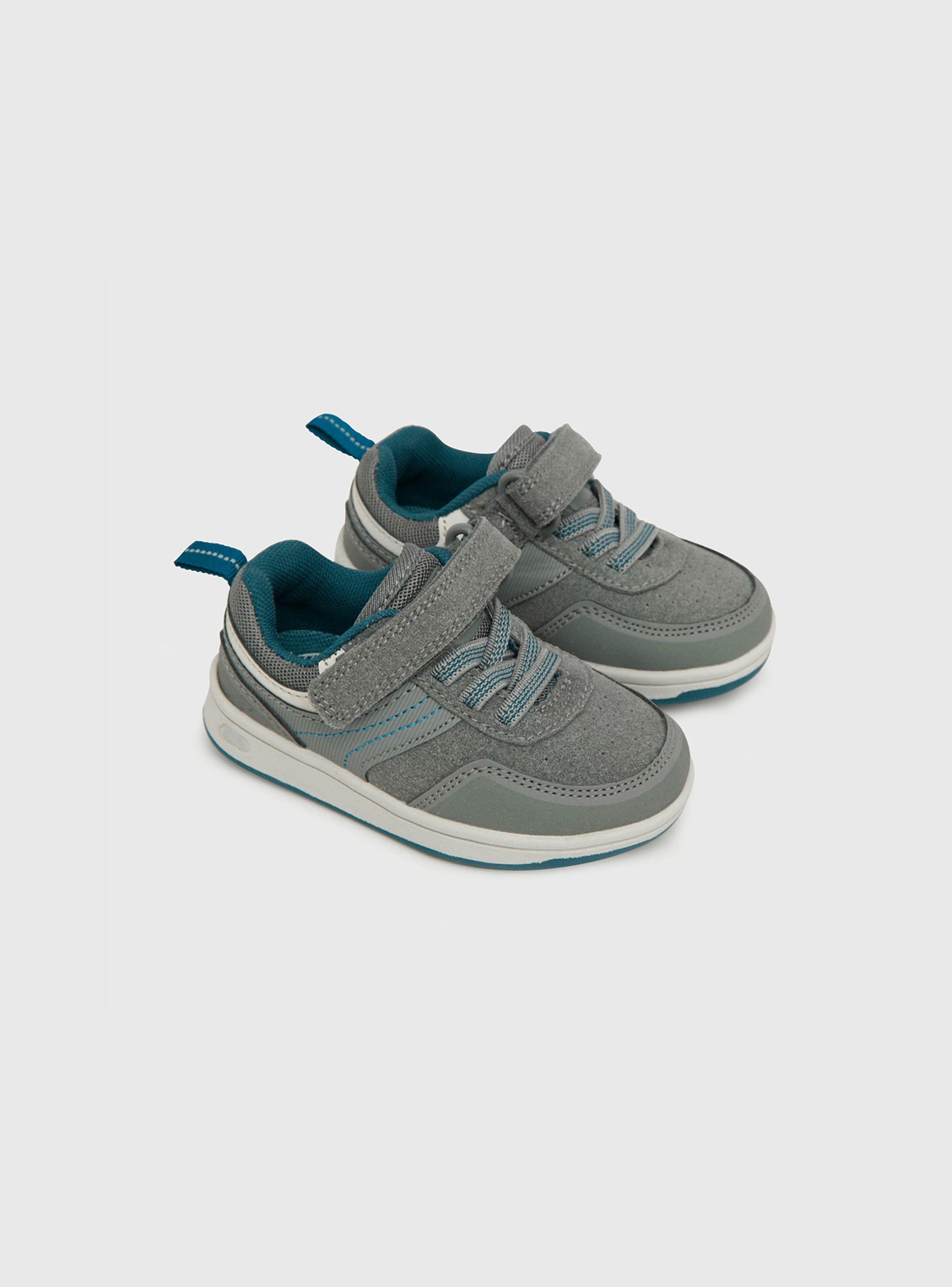 Zapatilla Urbana Niño Gris (21 A 27) Colloky-0