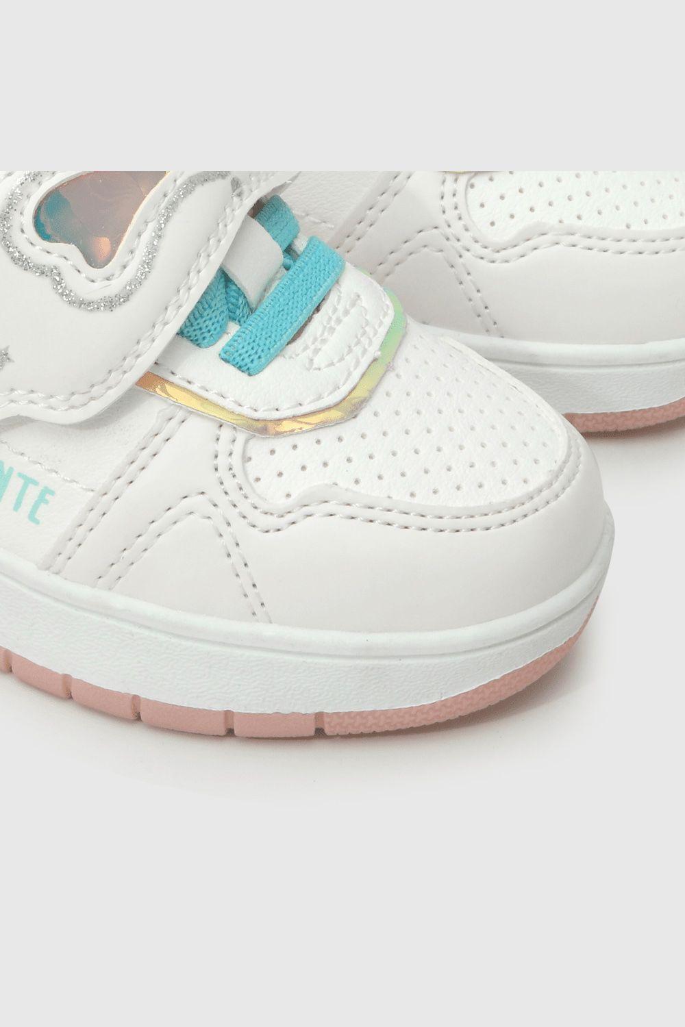 Zapatilla de niña urbana cambia color blanco / white (21 a 27)-6