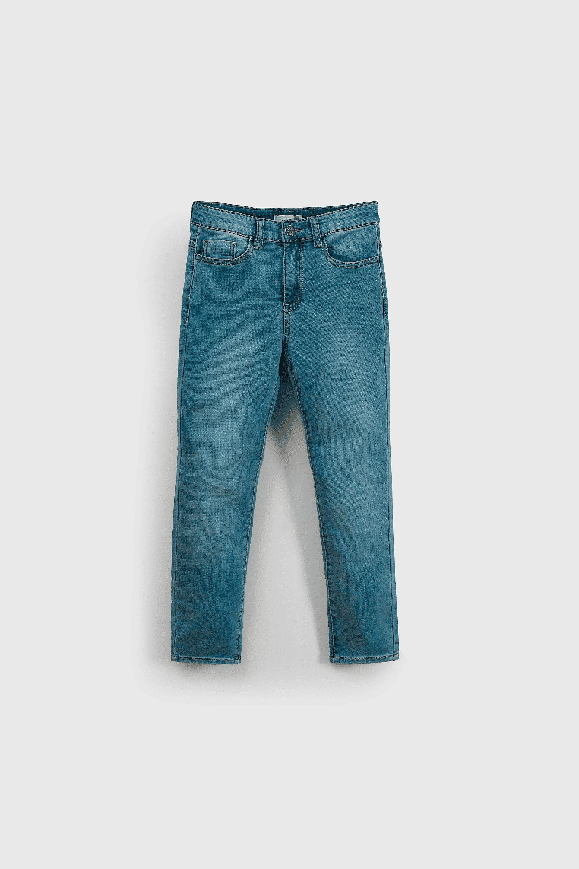 Jeans Elasticados Azul-0