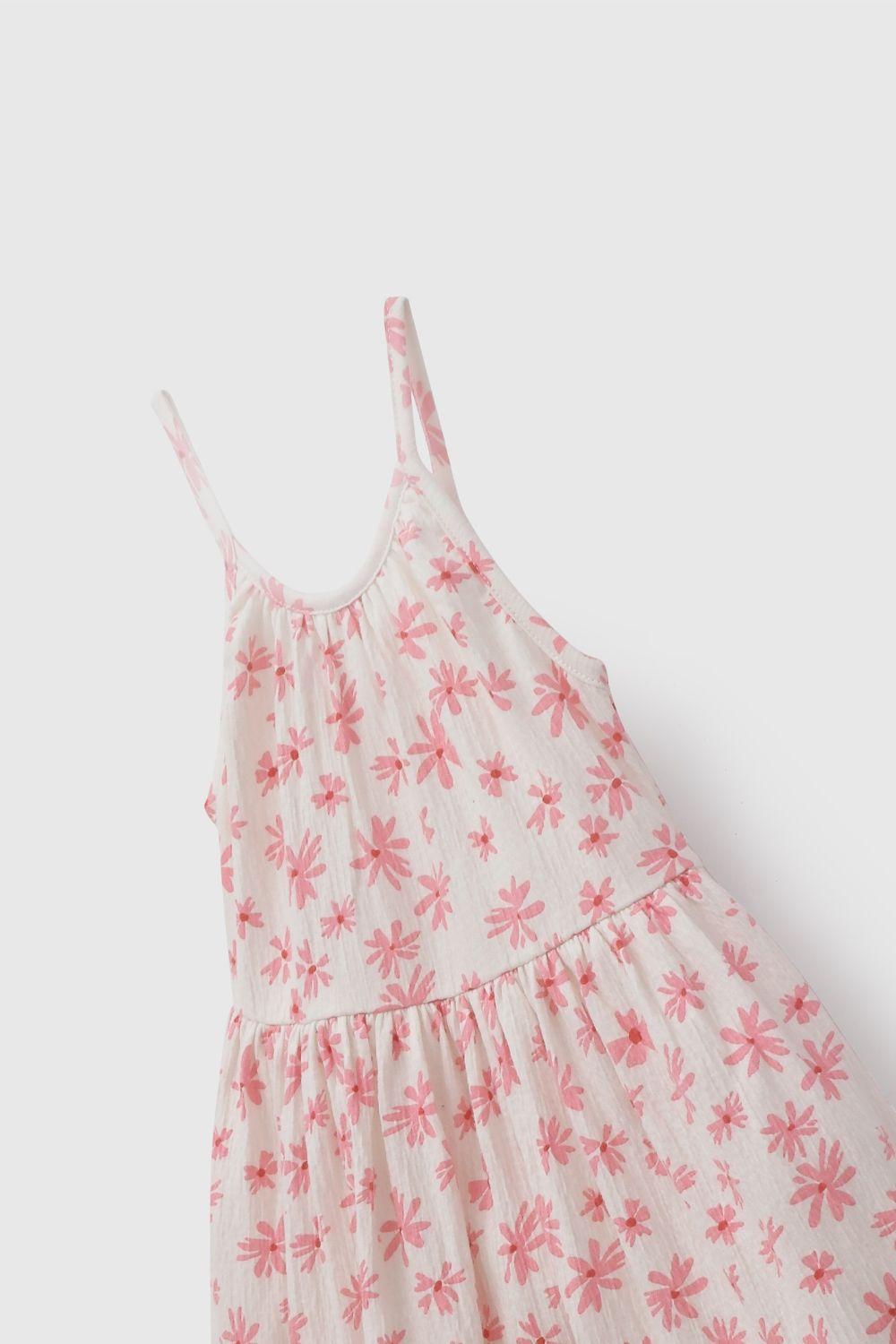 Vestido Niña Fucsia 58263 Colloky-3