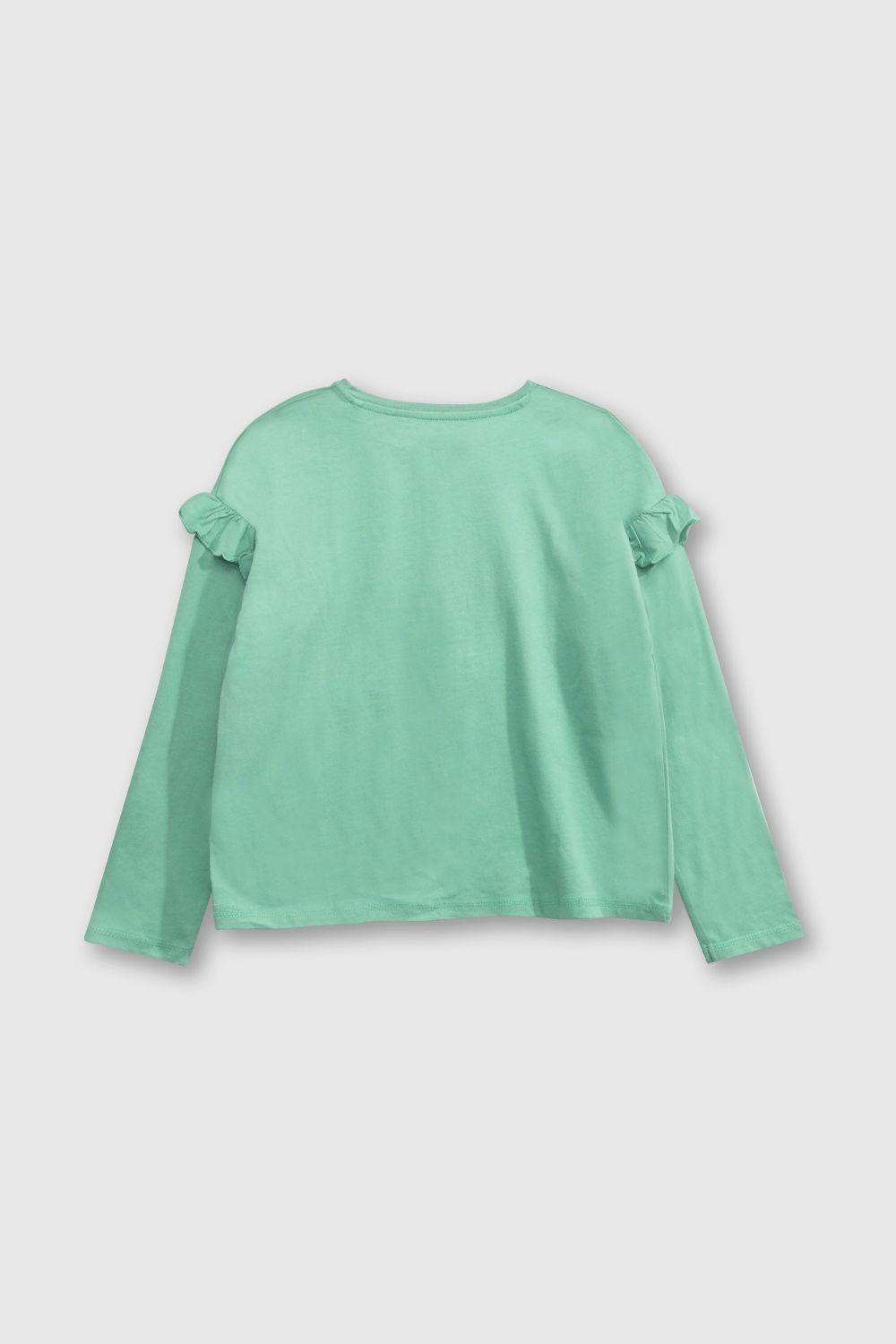 Polera Niñas Verde 49291 Colloky-1