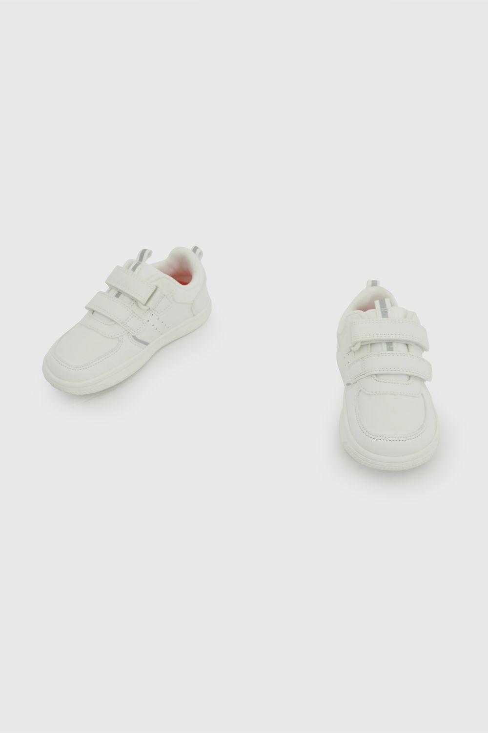 Zapatilla Escolar Blanca 7246 Colloky-5