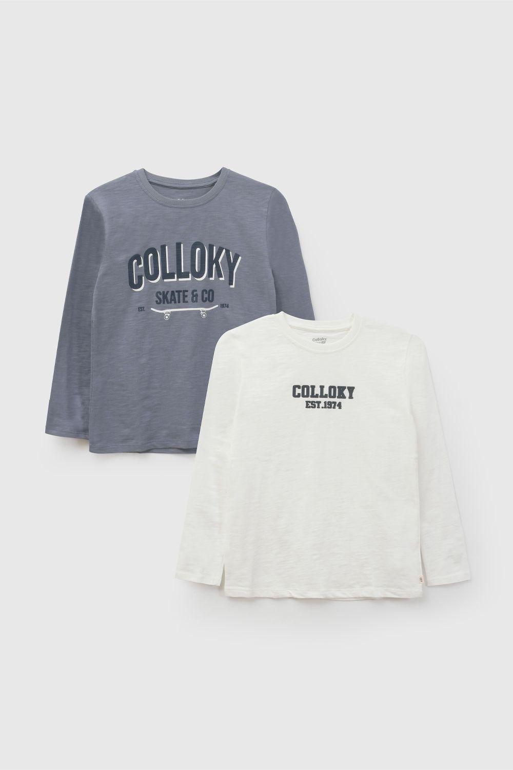 Polera Niño Multicolor 8312 Colloky-2