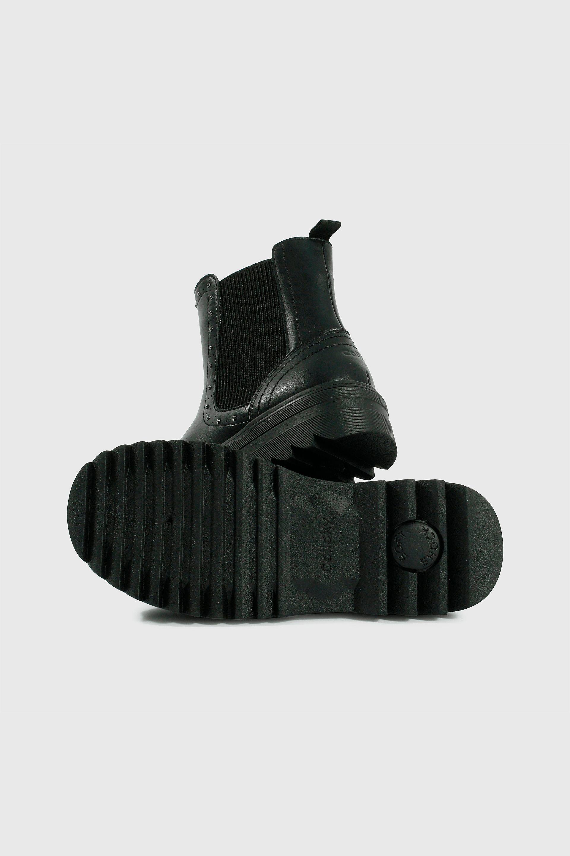 Bootie Colloky sin Cierre de Niña Negro Talla 28 al 38 812-2