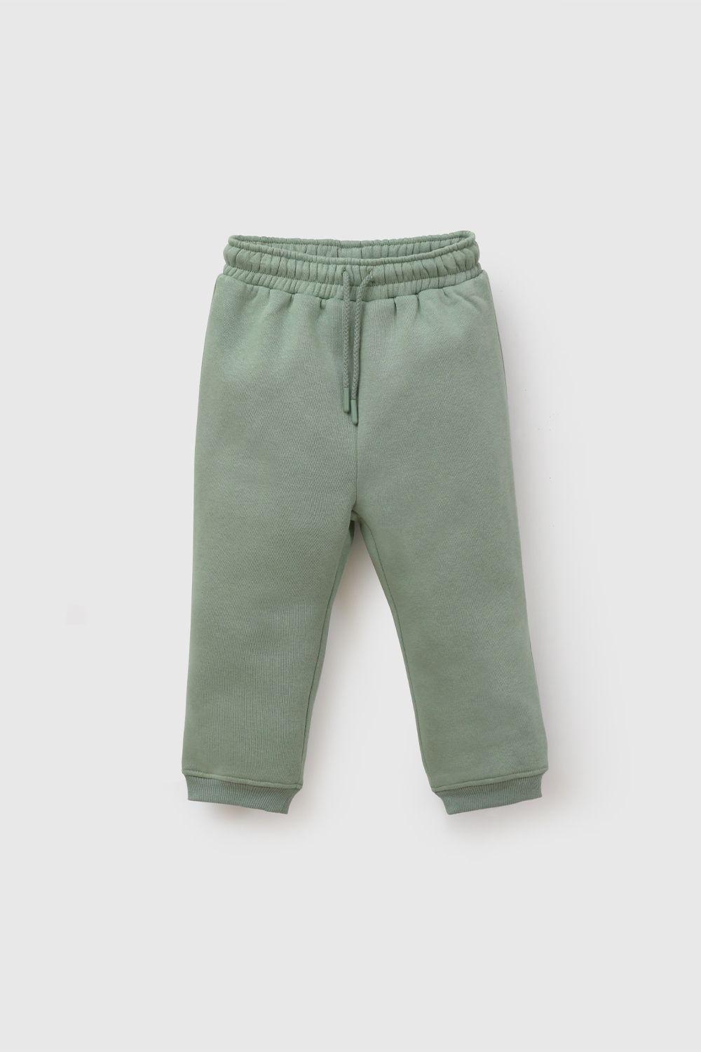 Pantalón Buzo Verde Niño 7573 Colloky-0