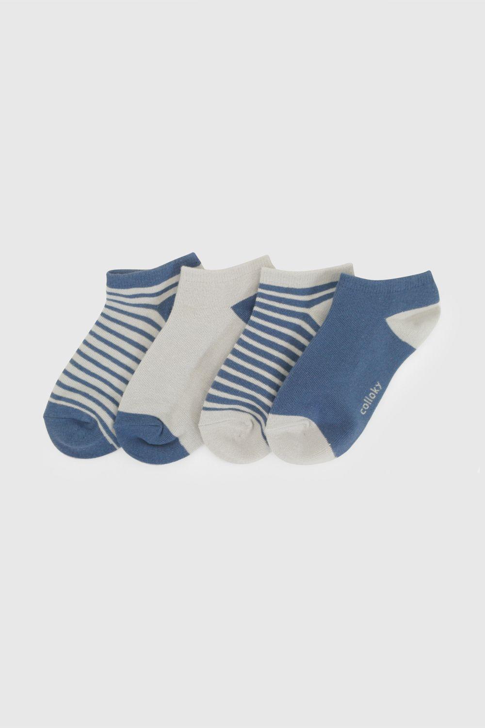 Calcetin Trainee Azul Niño 7410 Colloky-0