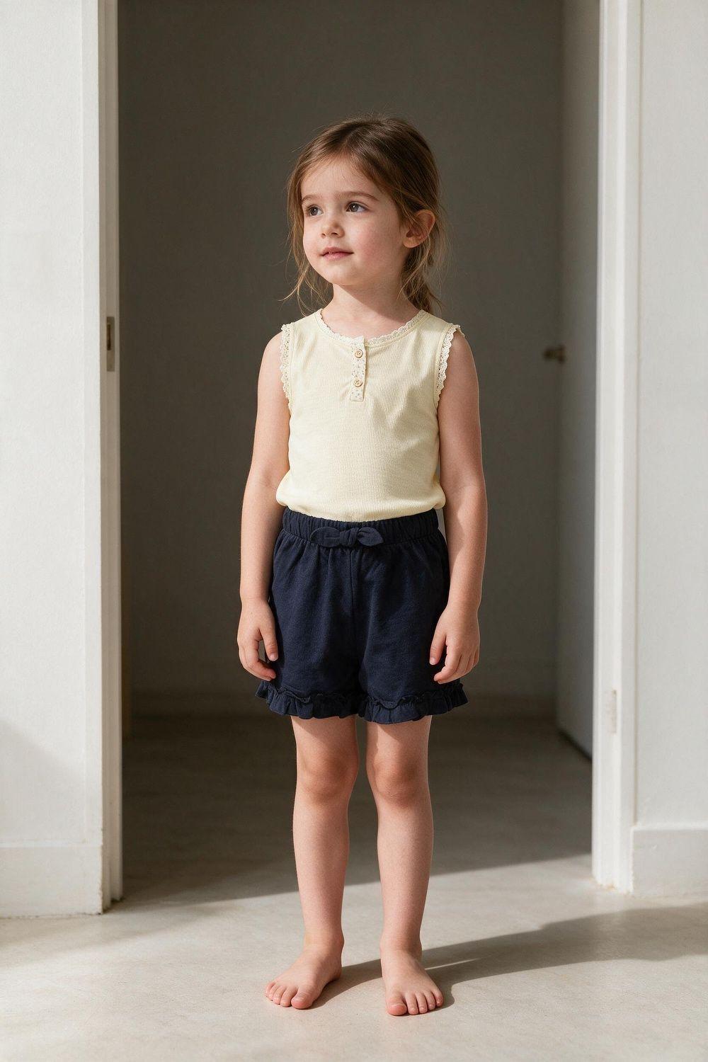 Short Denim Niña 6-9M a 4-5A Colloky-1