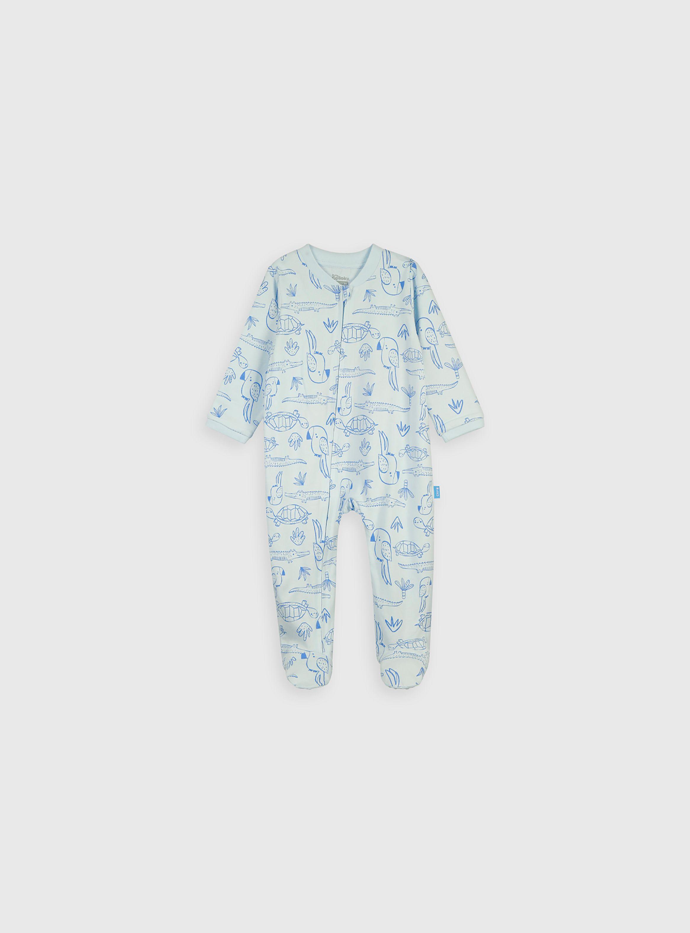 Pijama Niño Celeste 56110 Colloky-0