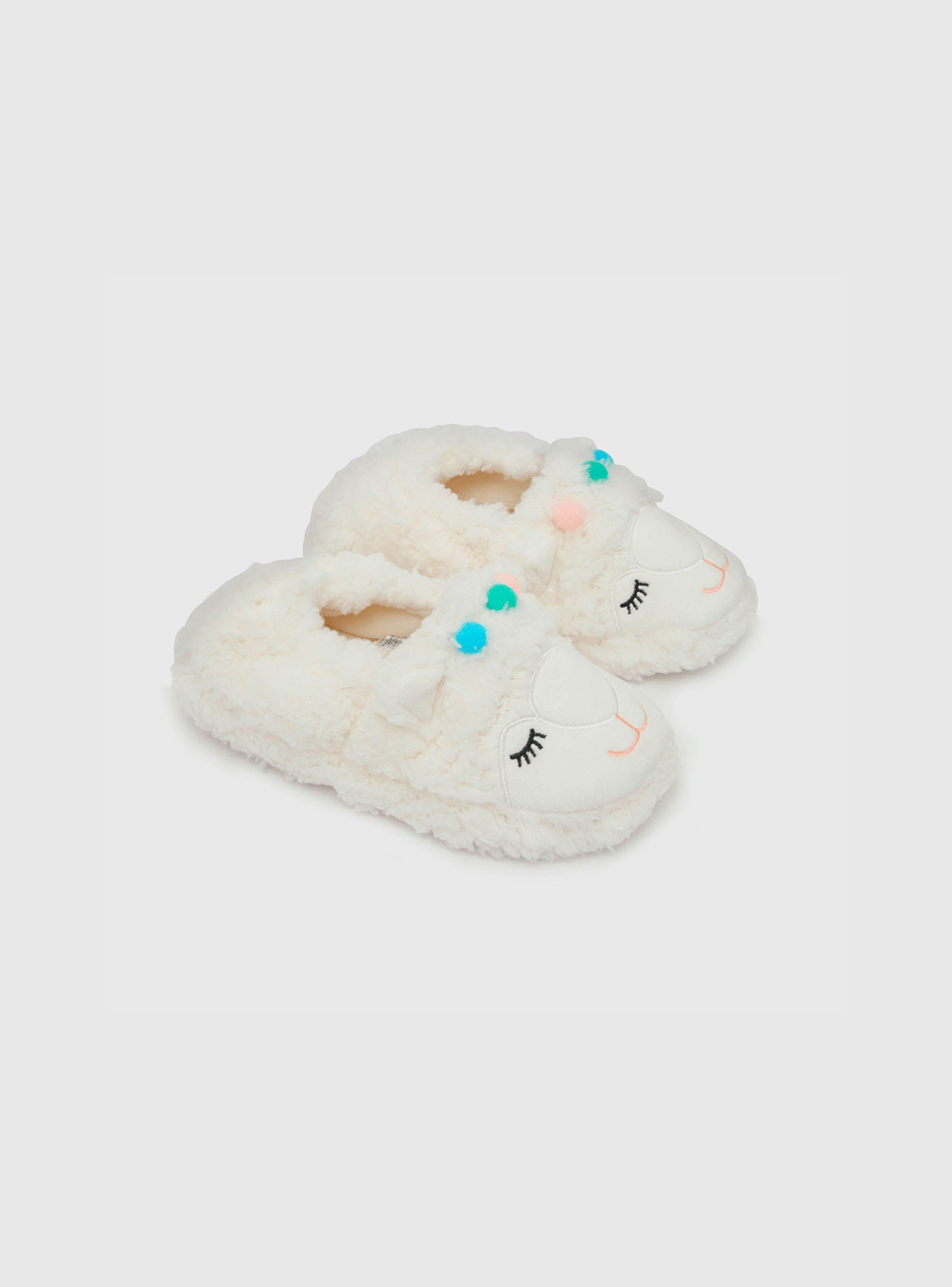 Pantufla Niña Blanco (28 A 38) Colloky-0