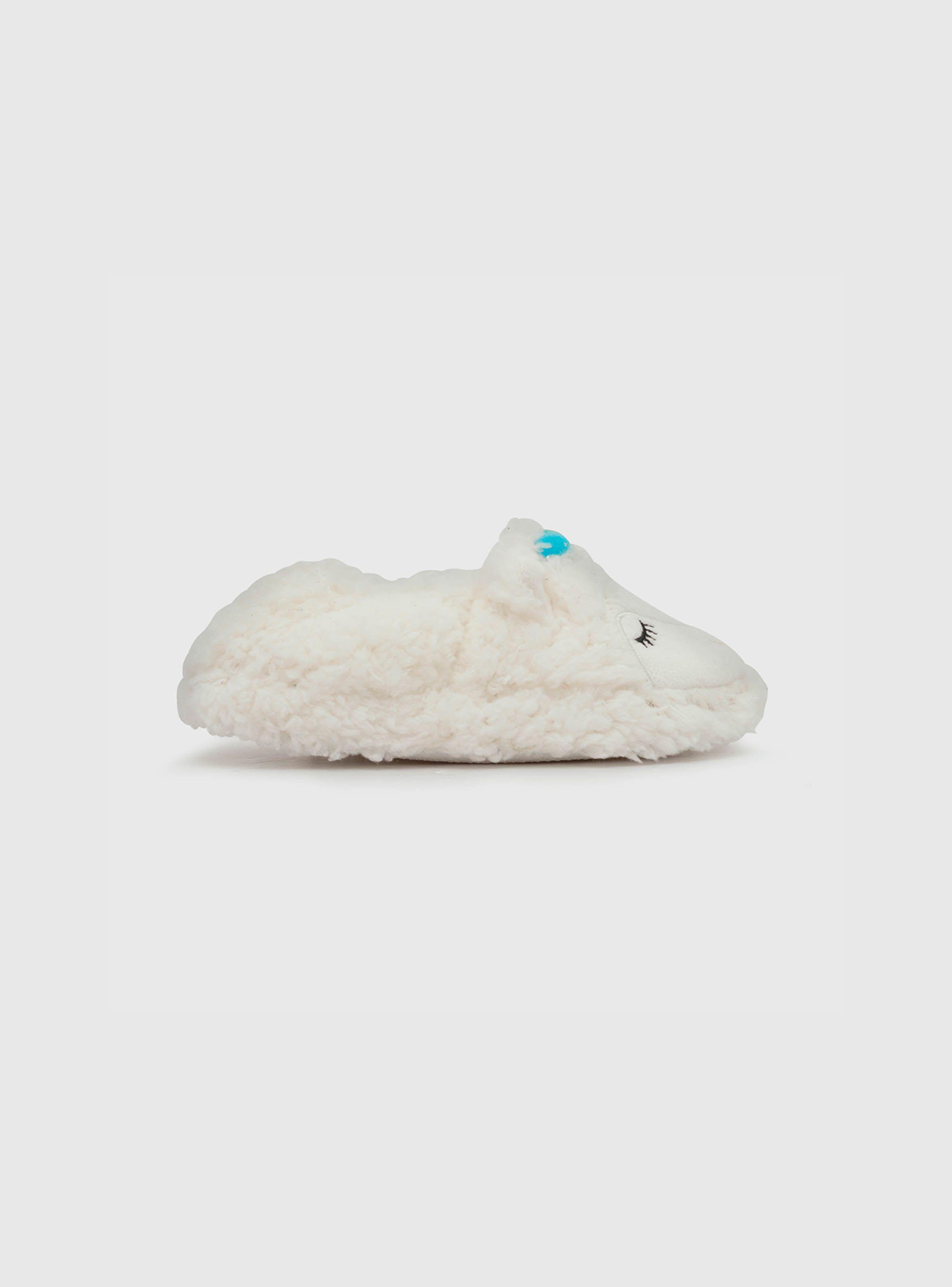 Pantufla Niña Blanco (28 A 38) Colloky-1