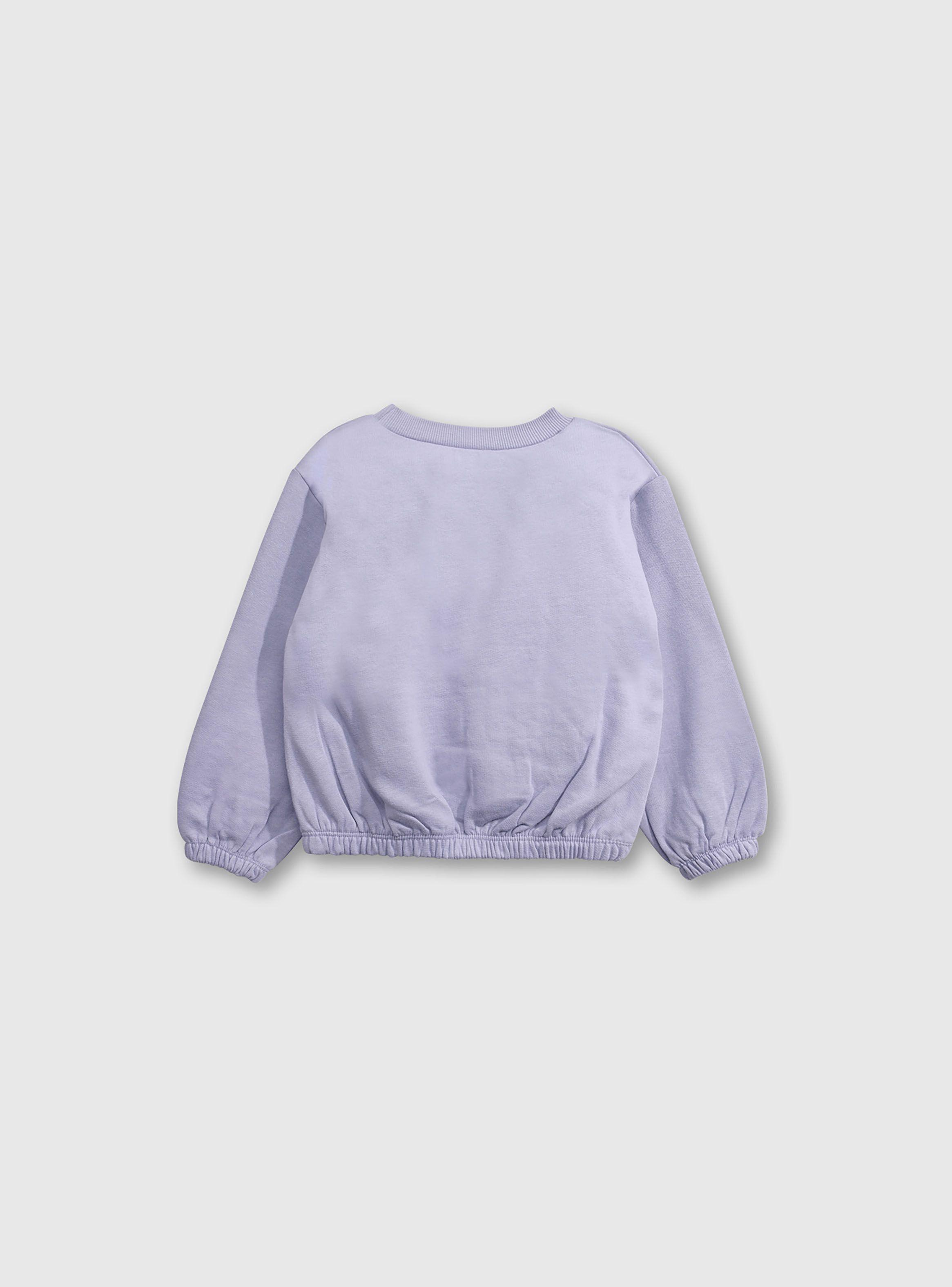 Poleron Niña Morado 49302 Colloky-1