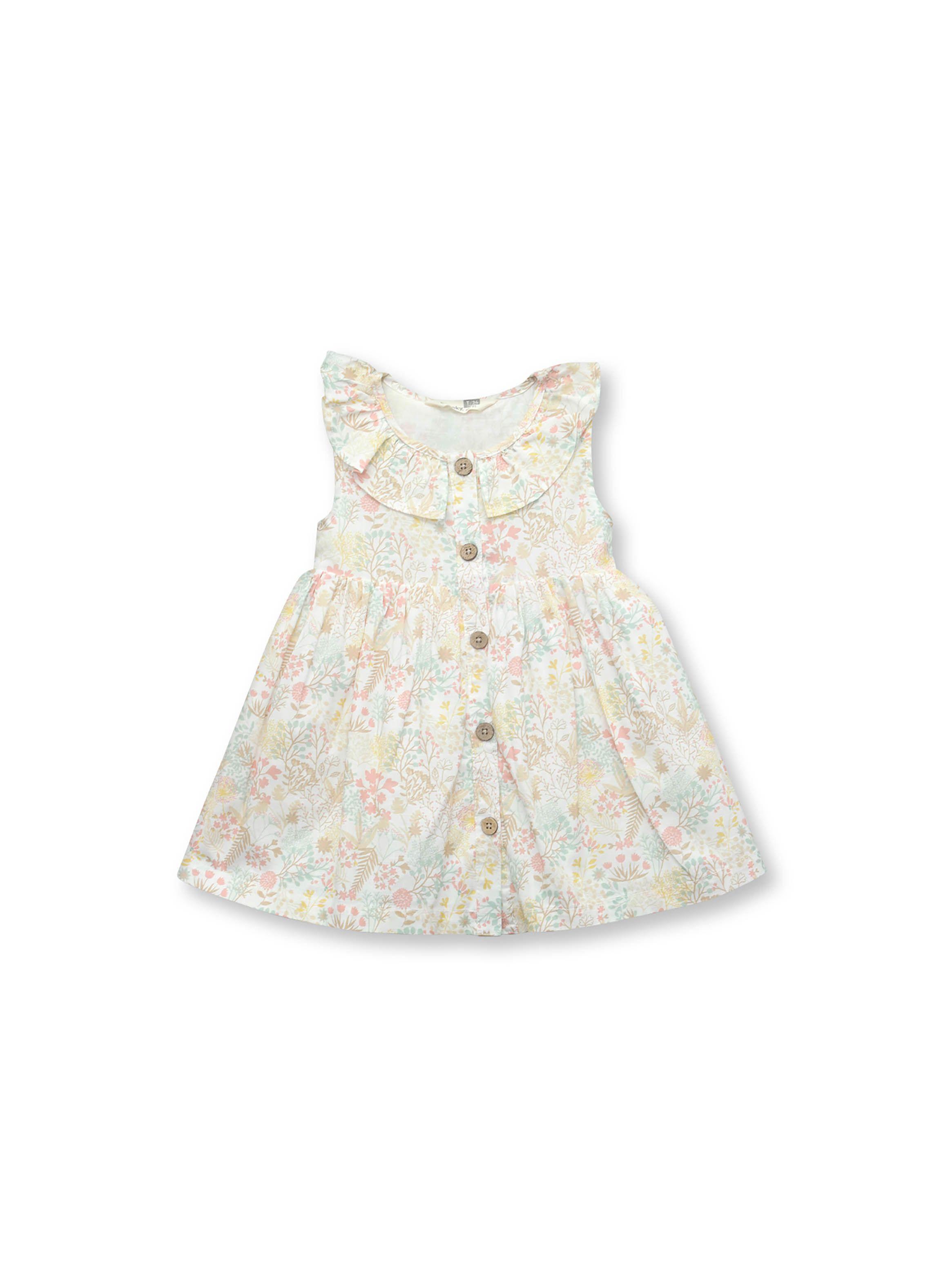 Vestido Niña Beige (3 A 36 Meses) Colloky-0