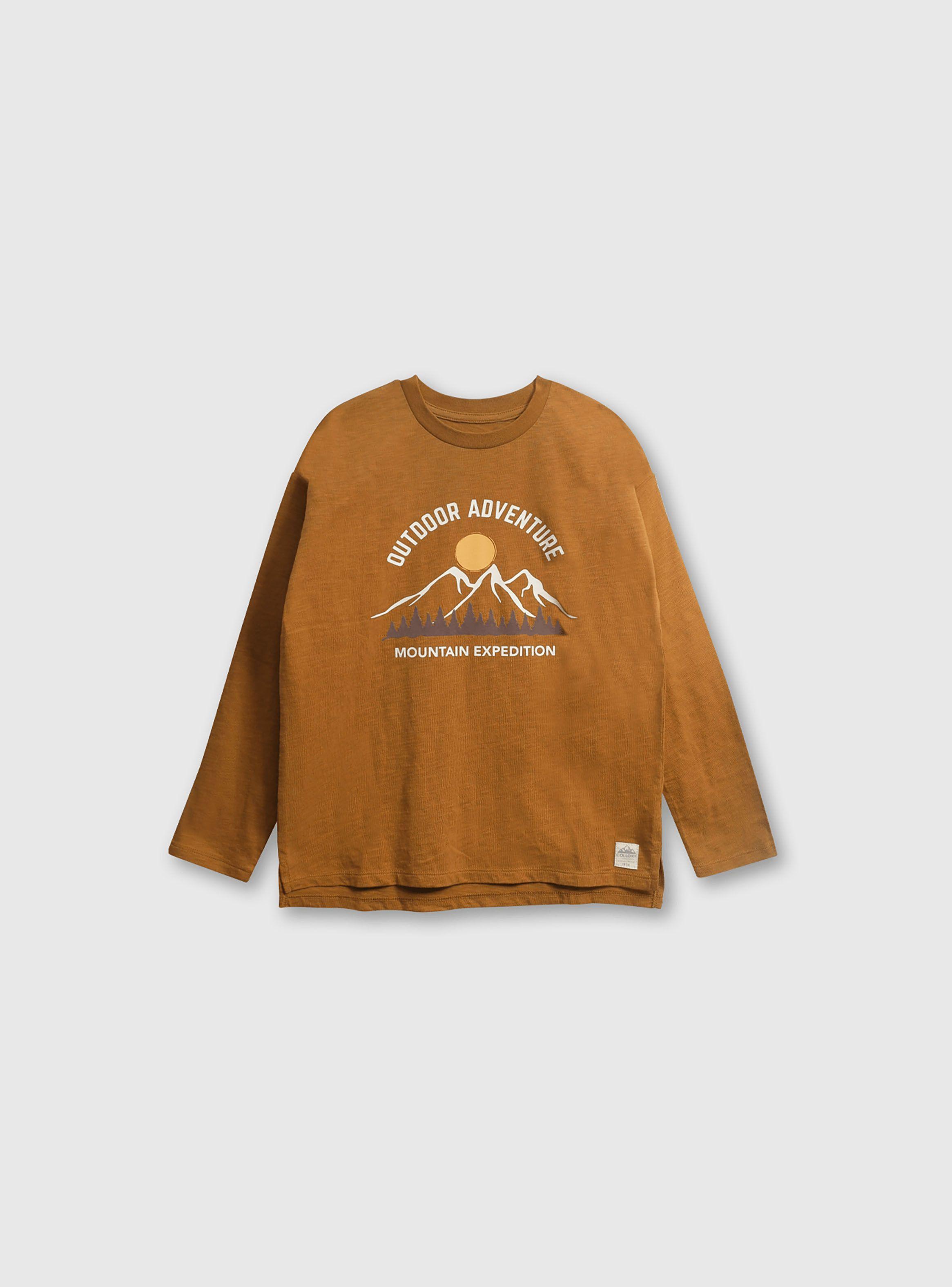 Polera Niño Naranjo 53045 Colloky-0