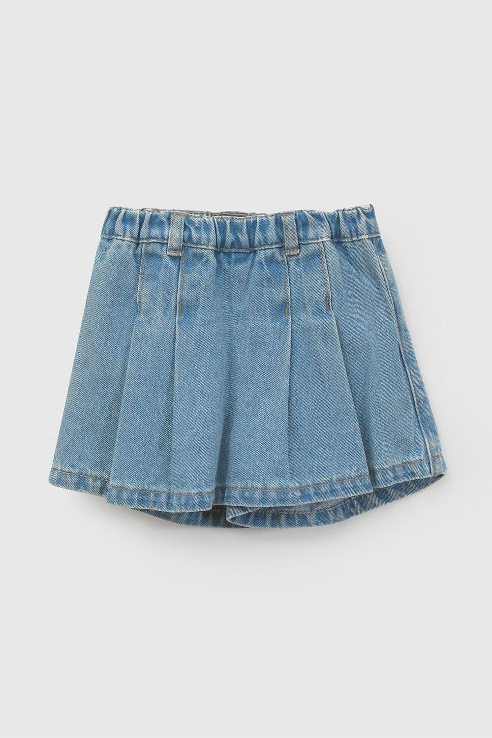 Falda Azul Niña Colloky-0