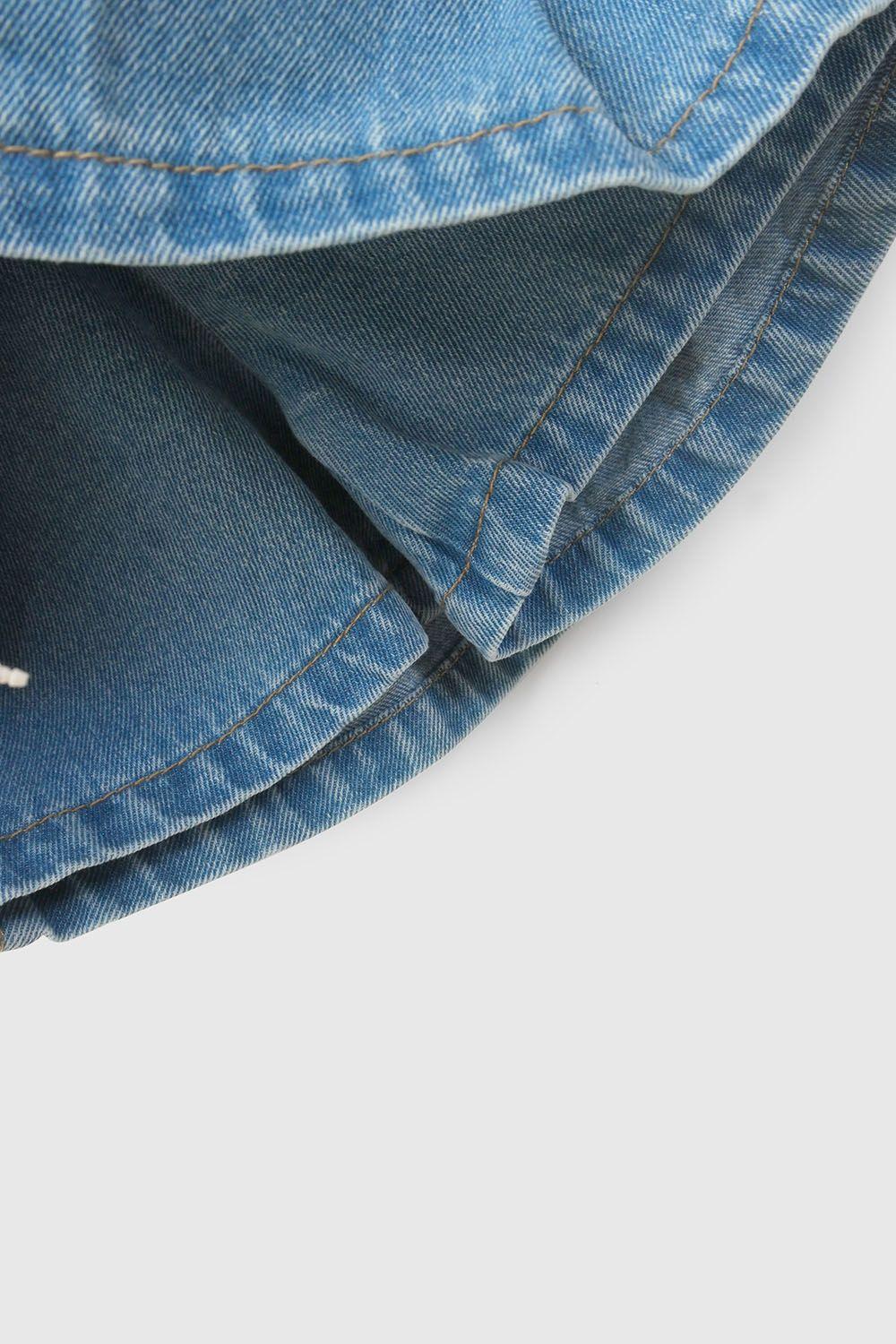 Falda Azul Niña Colloky-2