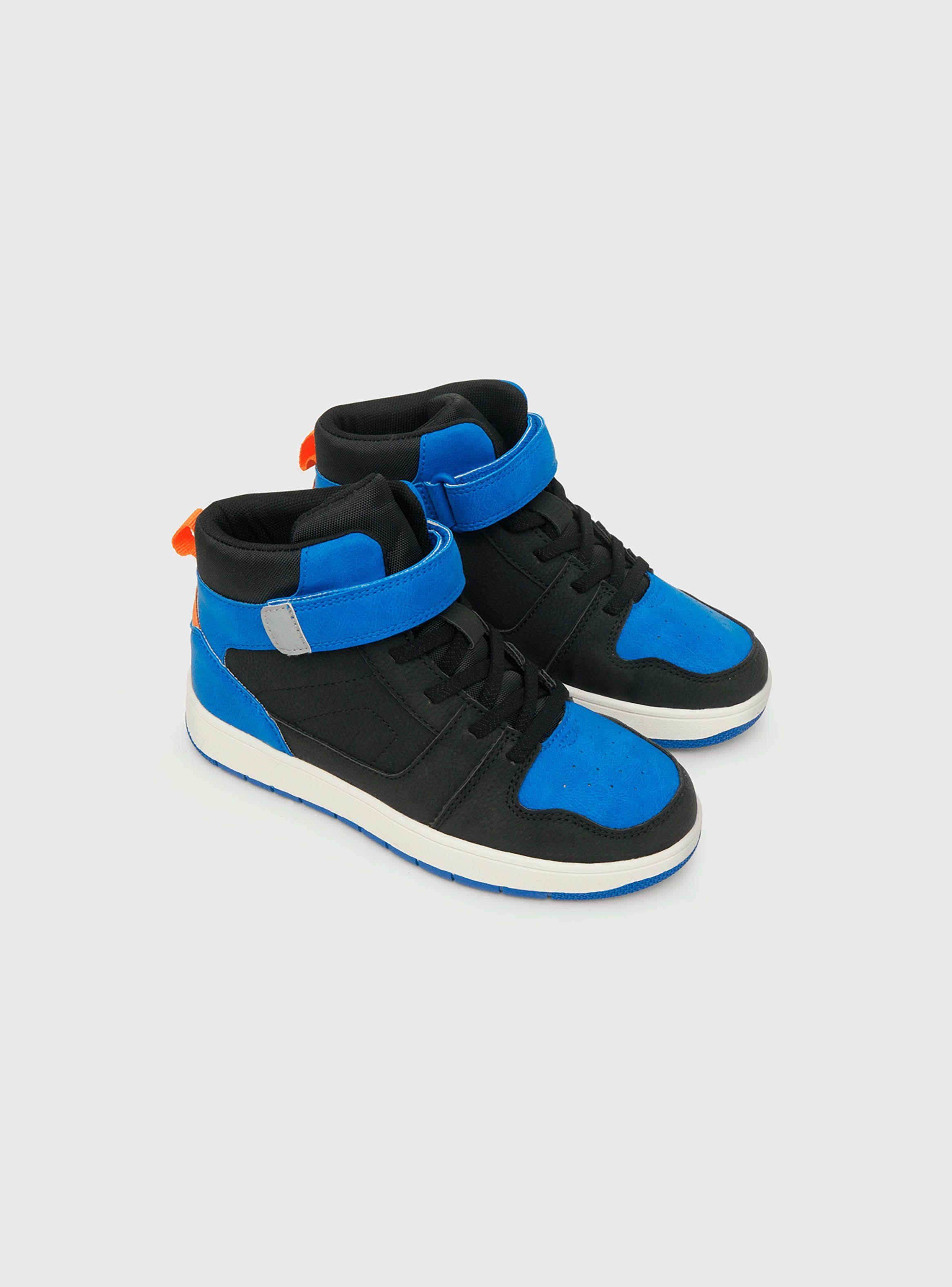 Zapatilla Niño Velcro Negro (28 A 38) Colloky-0
