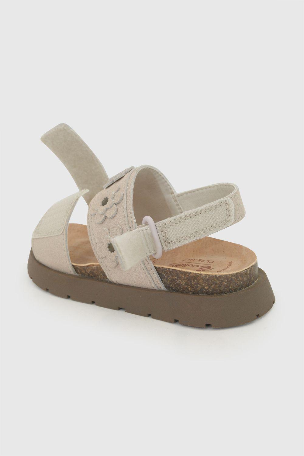 Sandalia Flores Morada Niña 21-27 Colloky-6