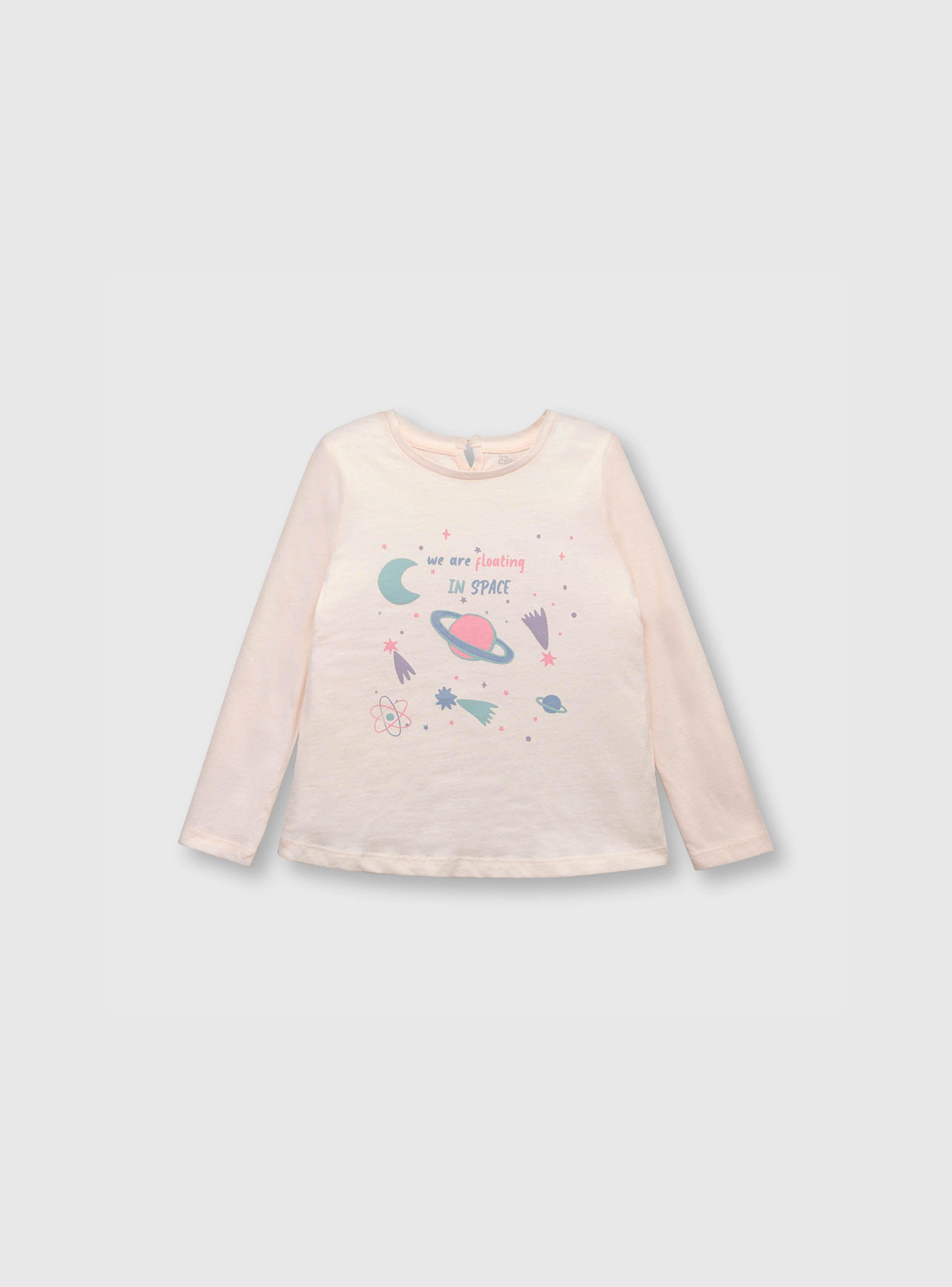 Polera Niña Rosado (3 A 36 Meses) Colloky-0