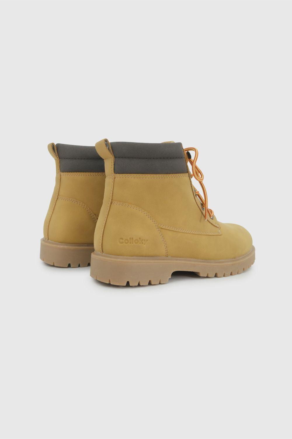 Botin Niño Mostaza 8243 Colloky-4