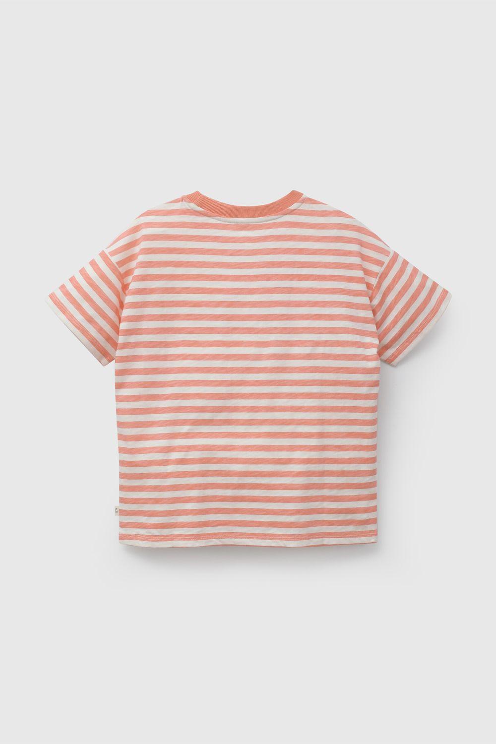 Polera Básica Rayada De Niño POJE4185V26-2