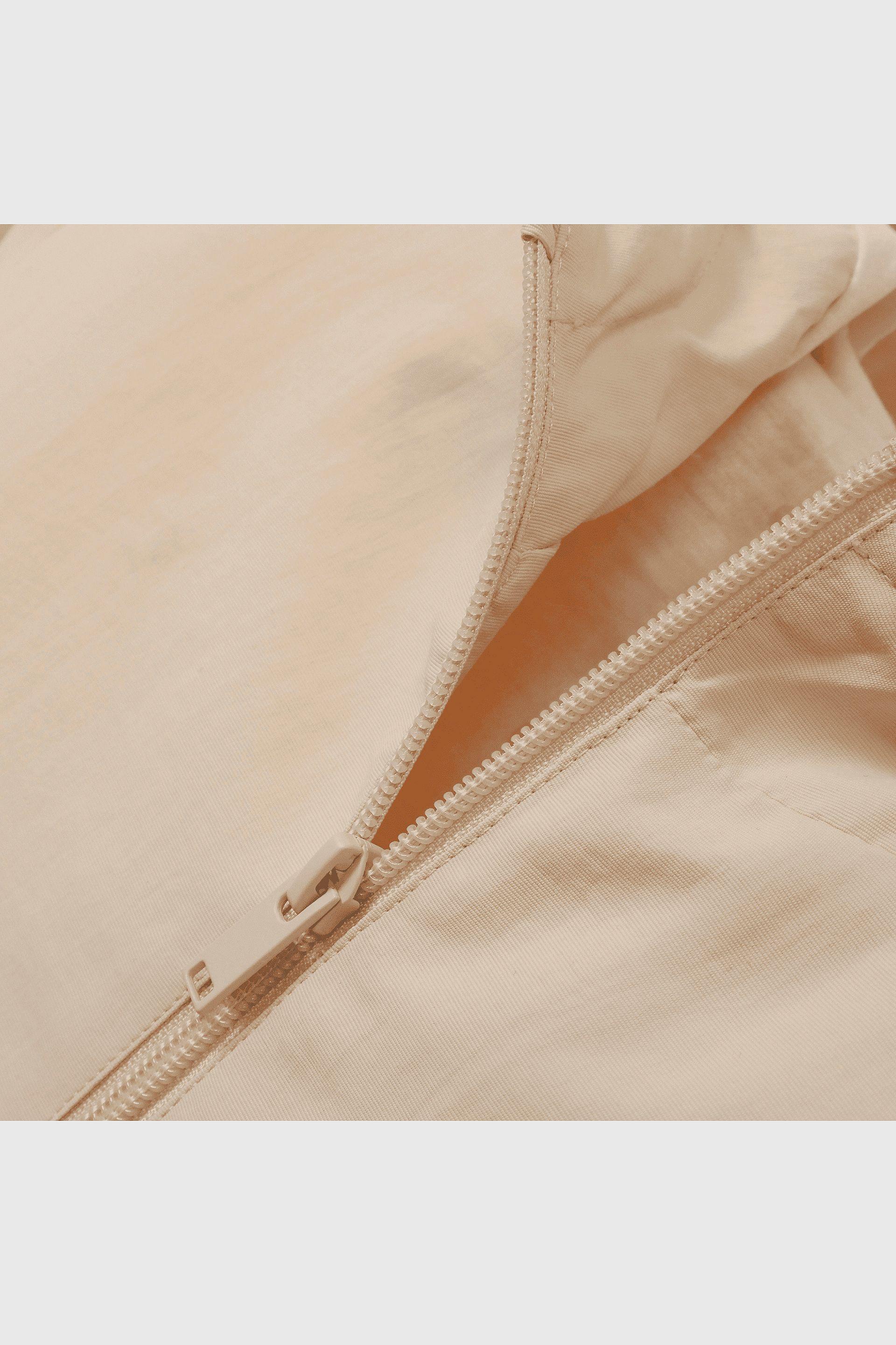 Corta Viento Largo Beige-4
