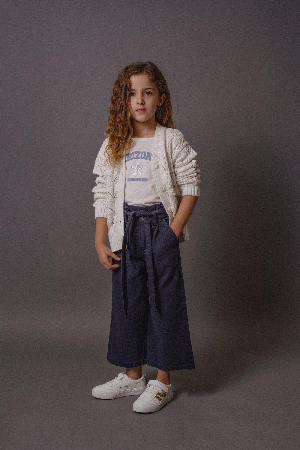 Chaleco Beige Niña 7545 Colloky-1