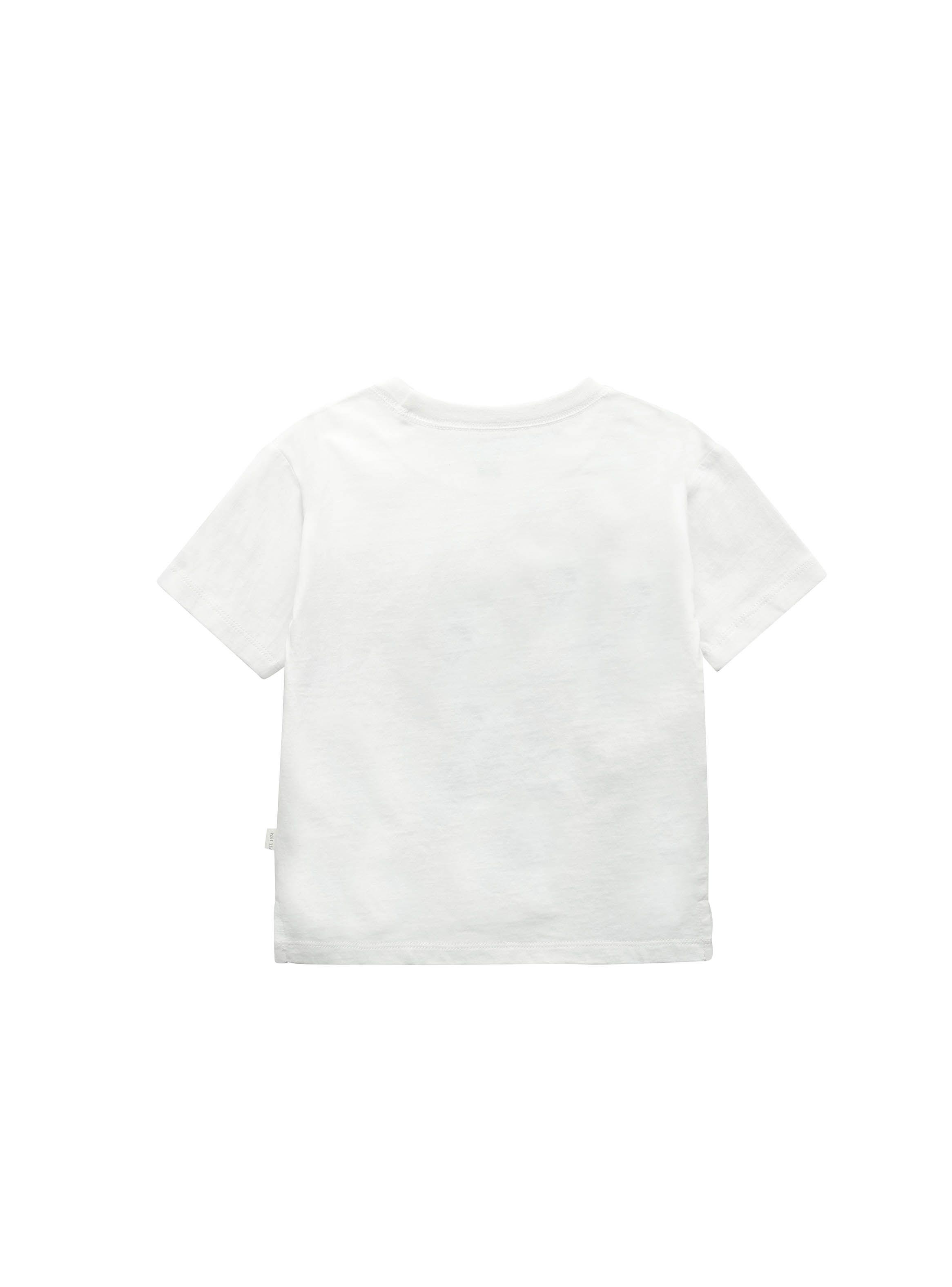 Polera De Bebé Niño Pulpo Blanco (3 A 36 Meses) Colloky-1