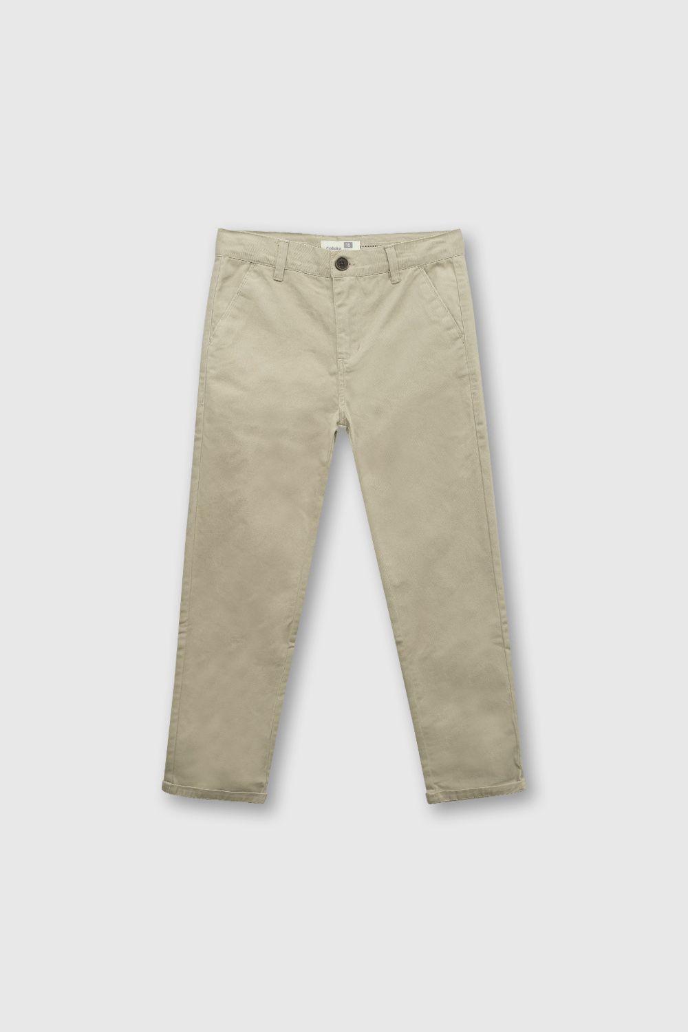 Pantalón Colección Niño Beige PTGB0166V25-0