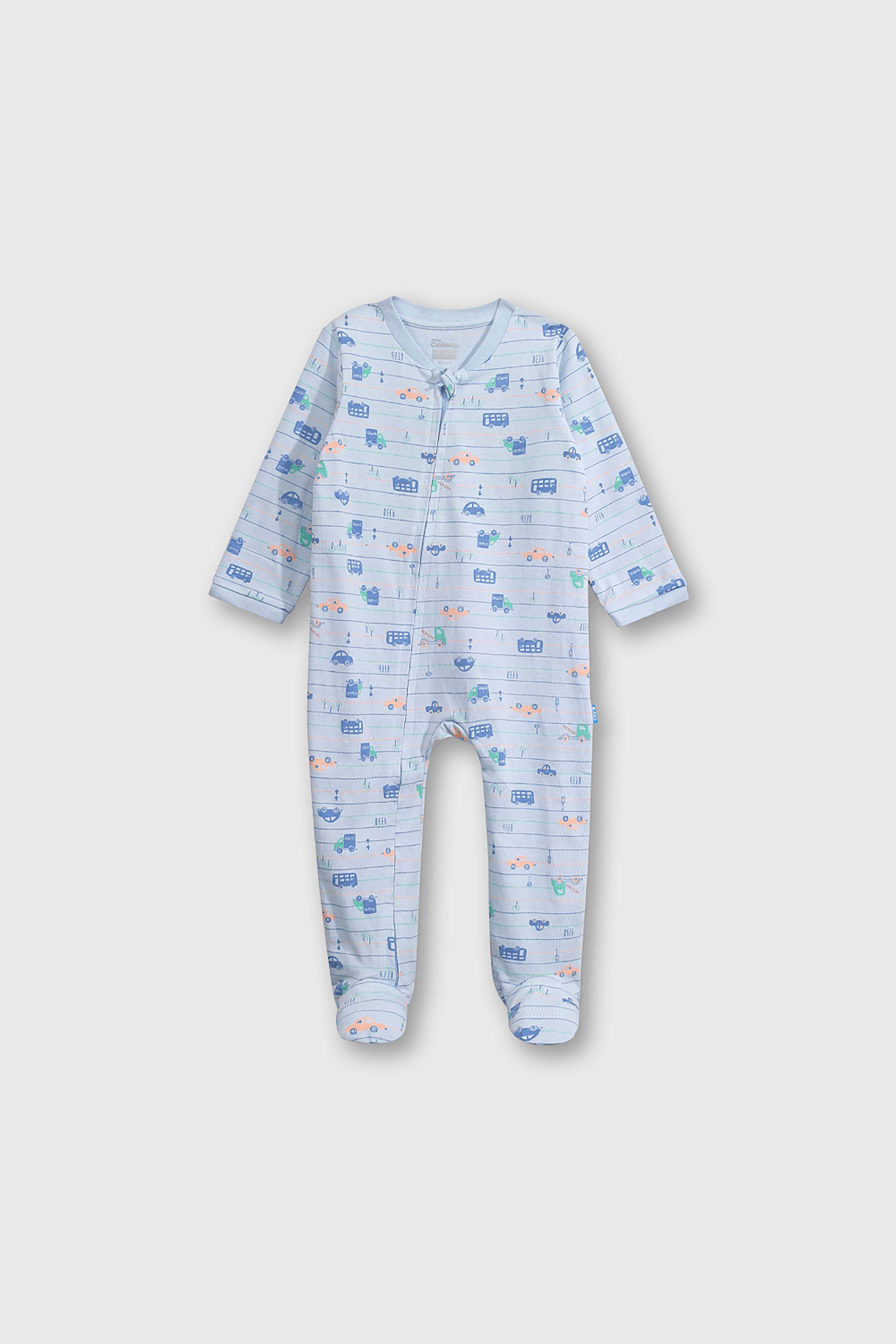 Pijama Verde Autos para Bebé de 0 a 24 meses-0