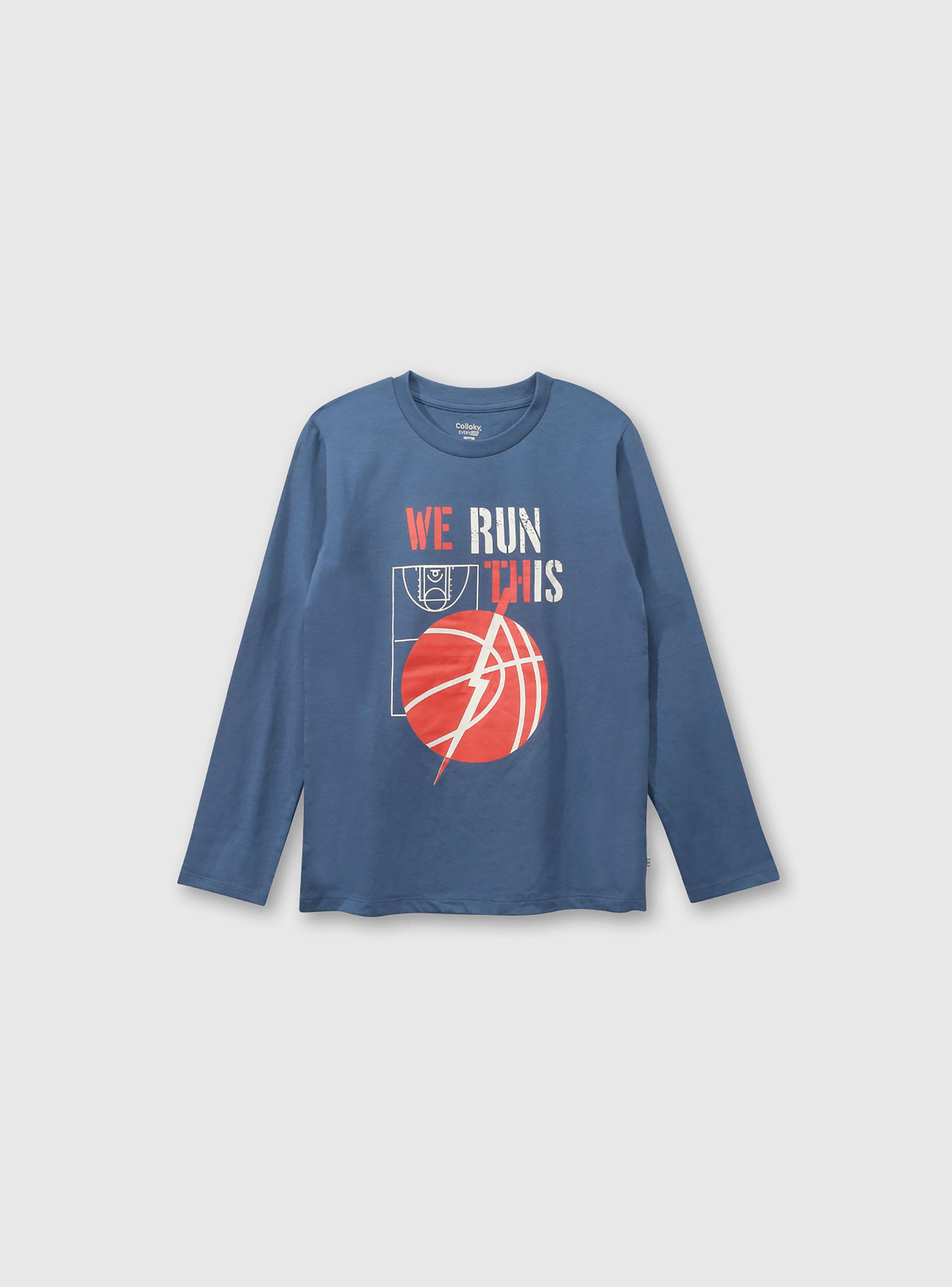 Polera Niño Azul 53073 Colloky-0