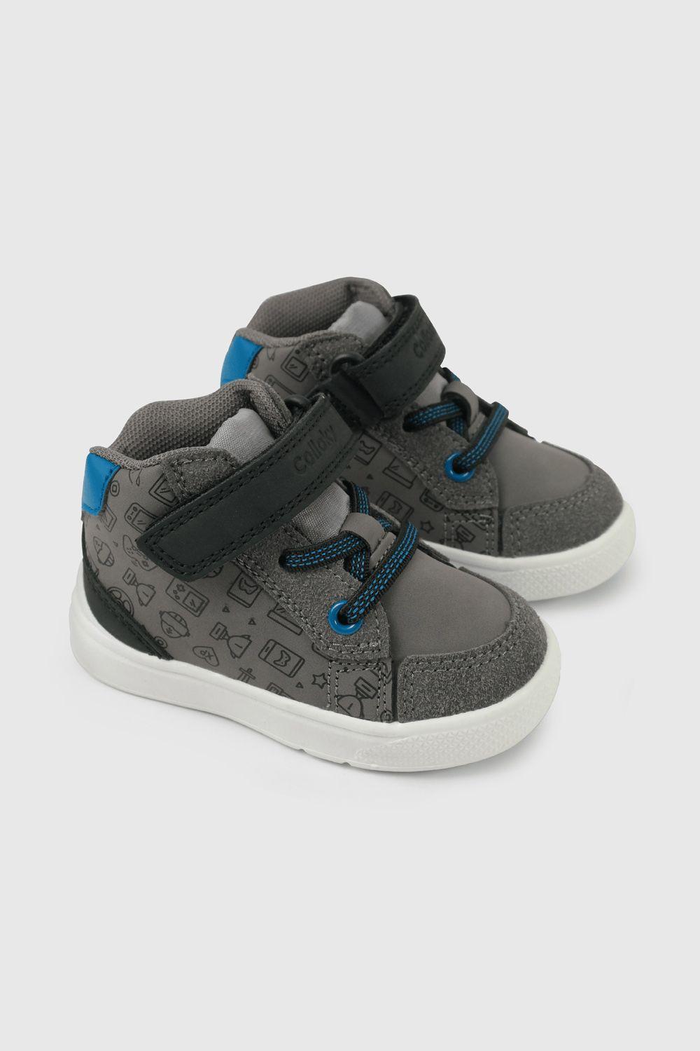 Zapatilla Negra de Niño-0