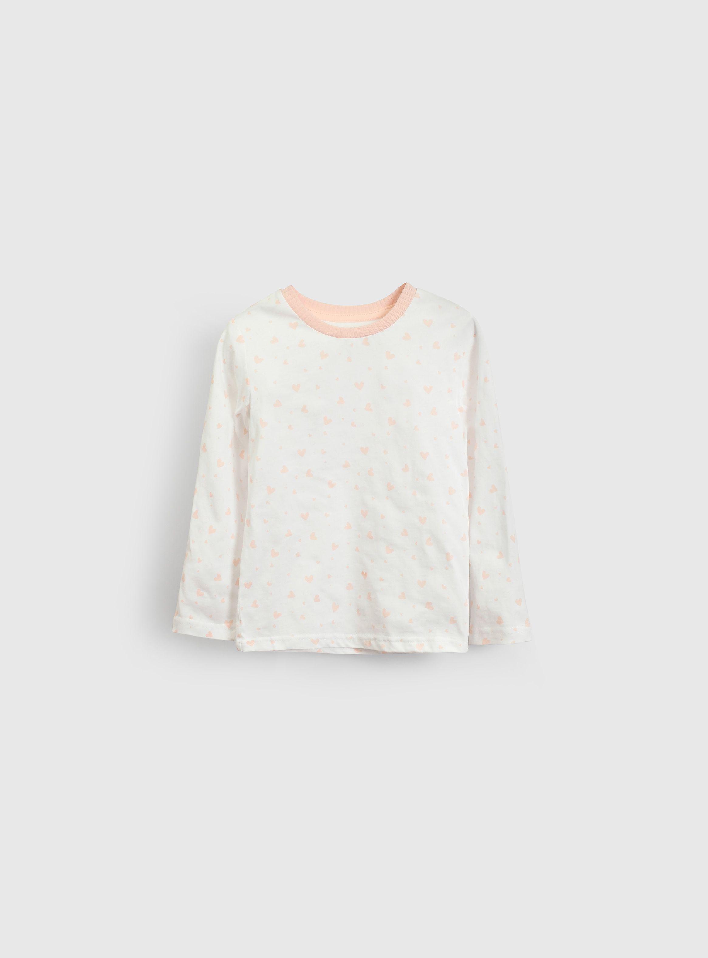 Pijama Manga Larga Rosado-2