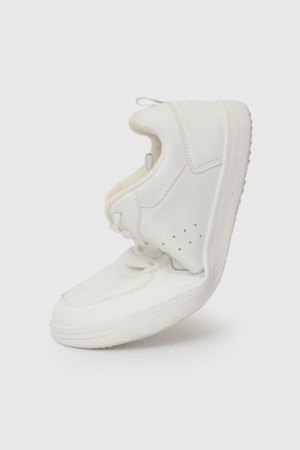 Zapatilla Escolar Blanca 7287 Colloky-2