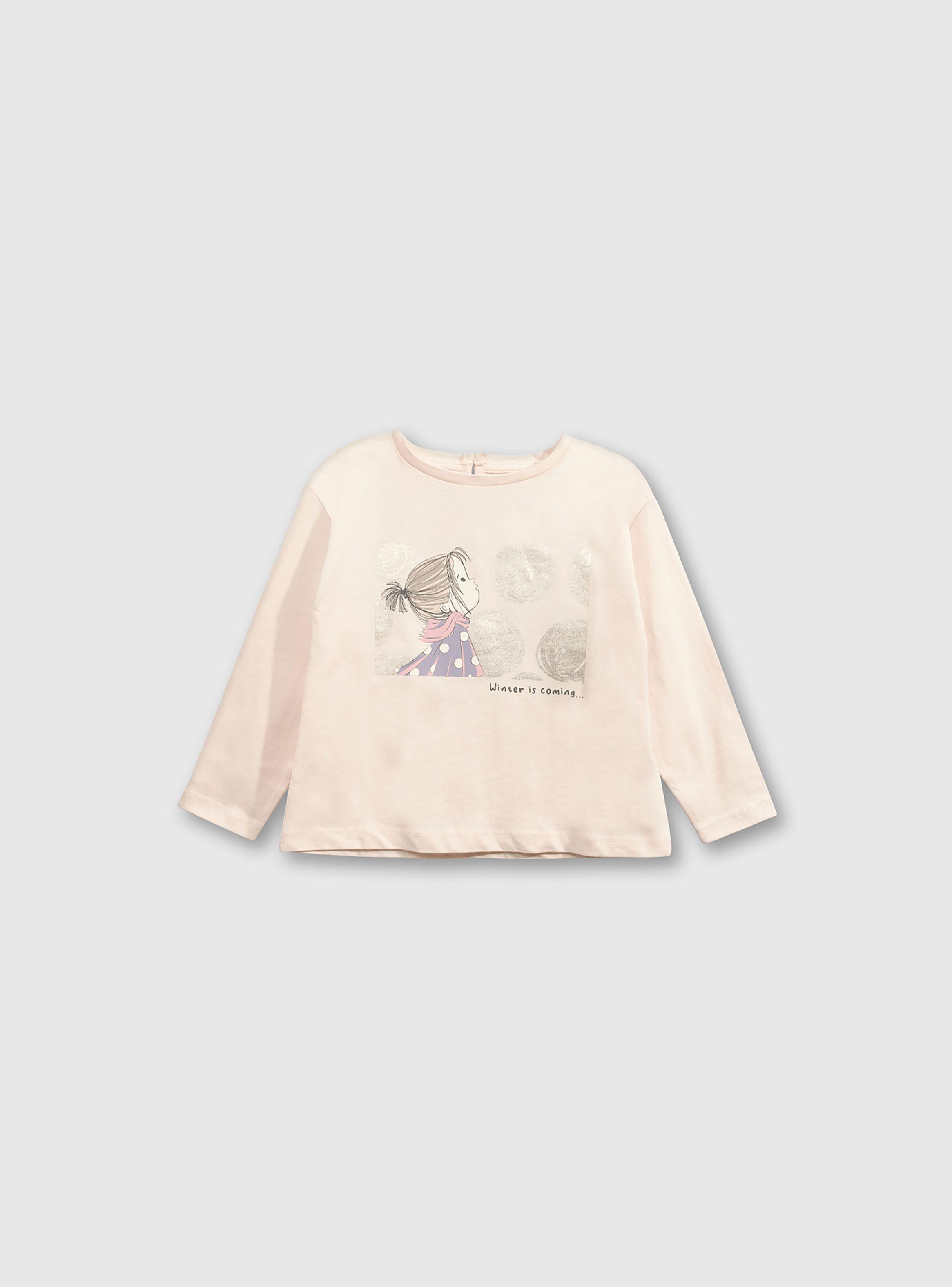 Polera Niña Rosado 53038 Colloky-0