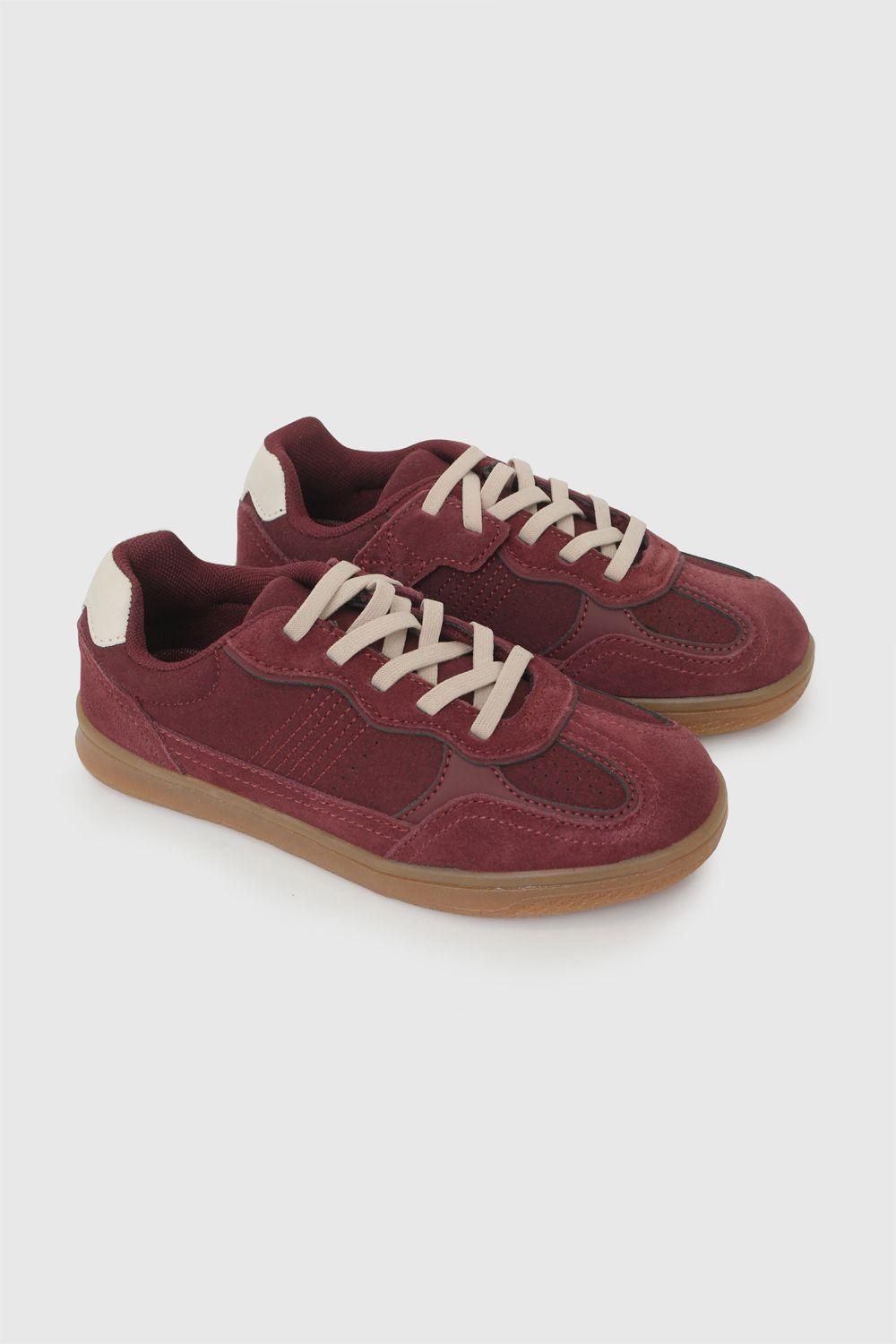 Zapatilla Burdeo Niña 8458 Colloky-0