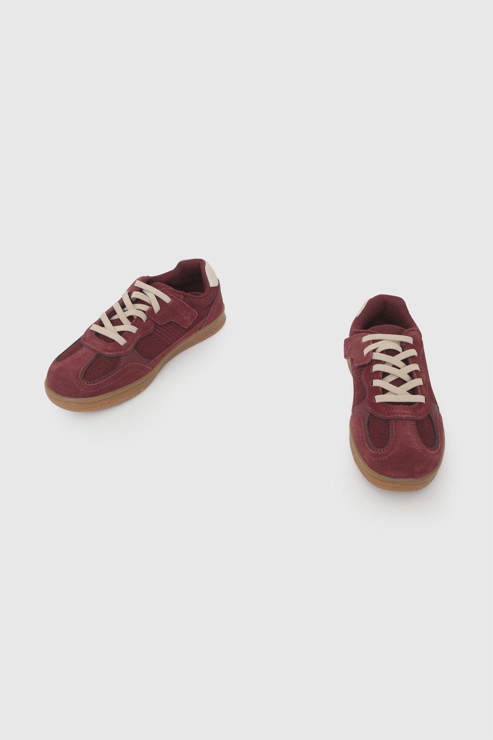 Zapatilla Burdeo Niña 8458 Colloky-3