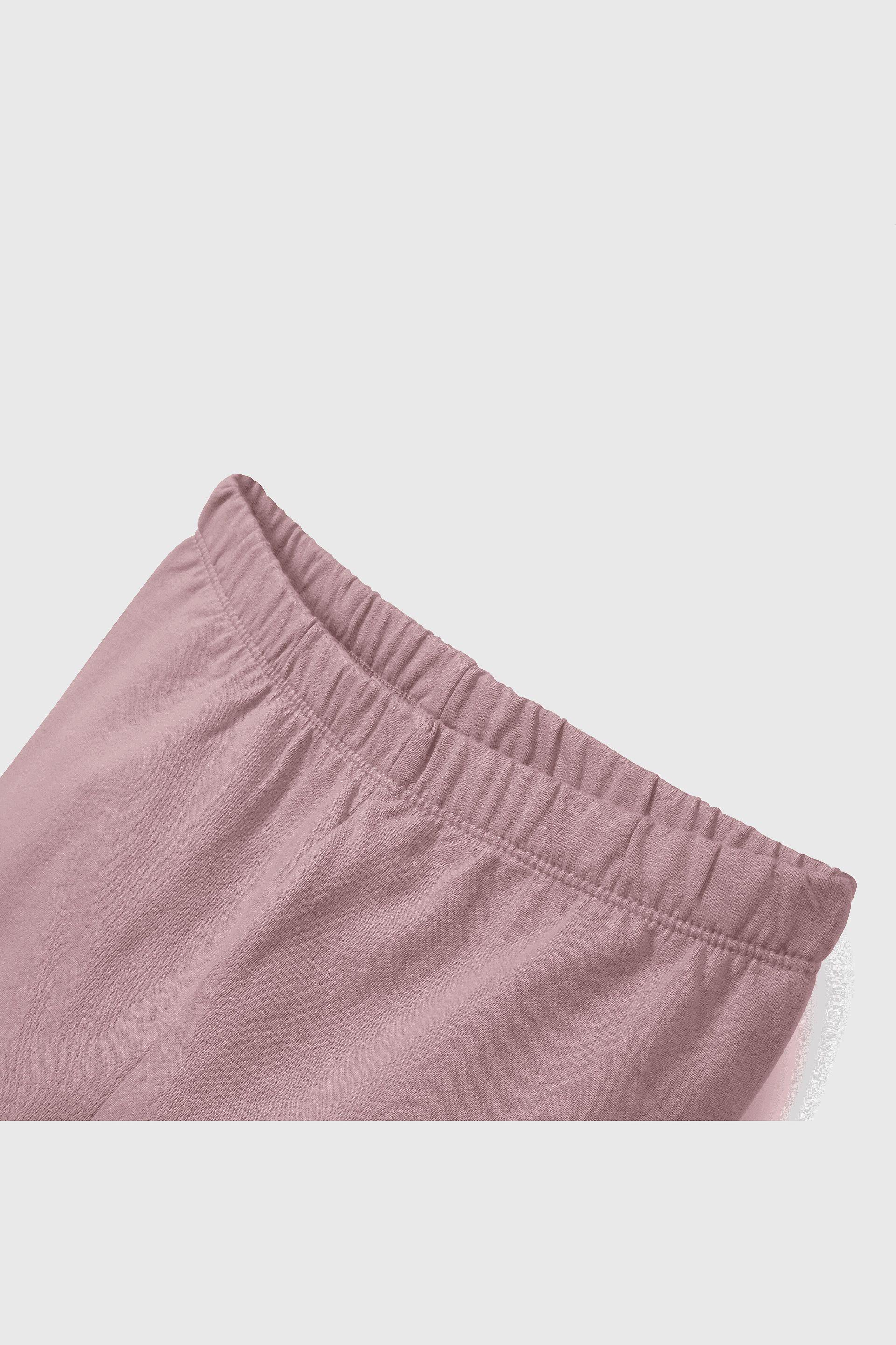 Pata Leggin Morada de Niña en Polycotton Talla 3 a 12 años 6631-2