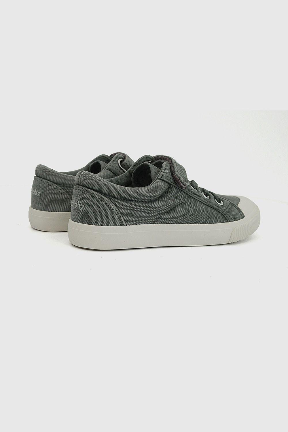 Zapatilla Lona Verde Niño 28-38 Colloky-4
