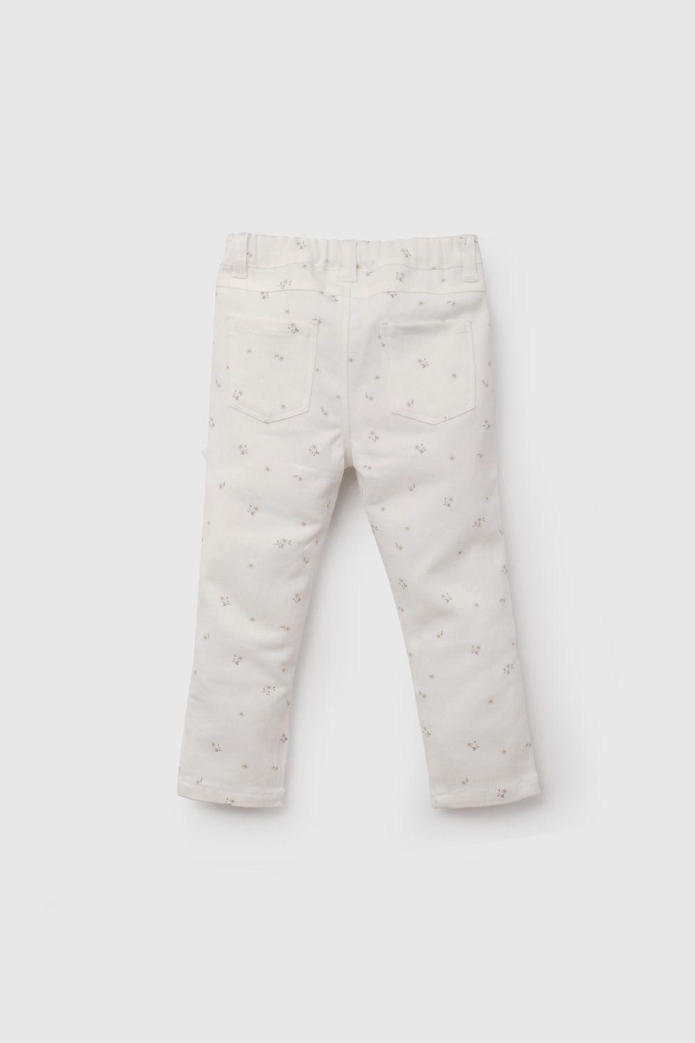 Pantalón Niña Blanco 57868 Colloky-1