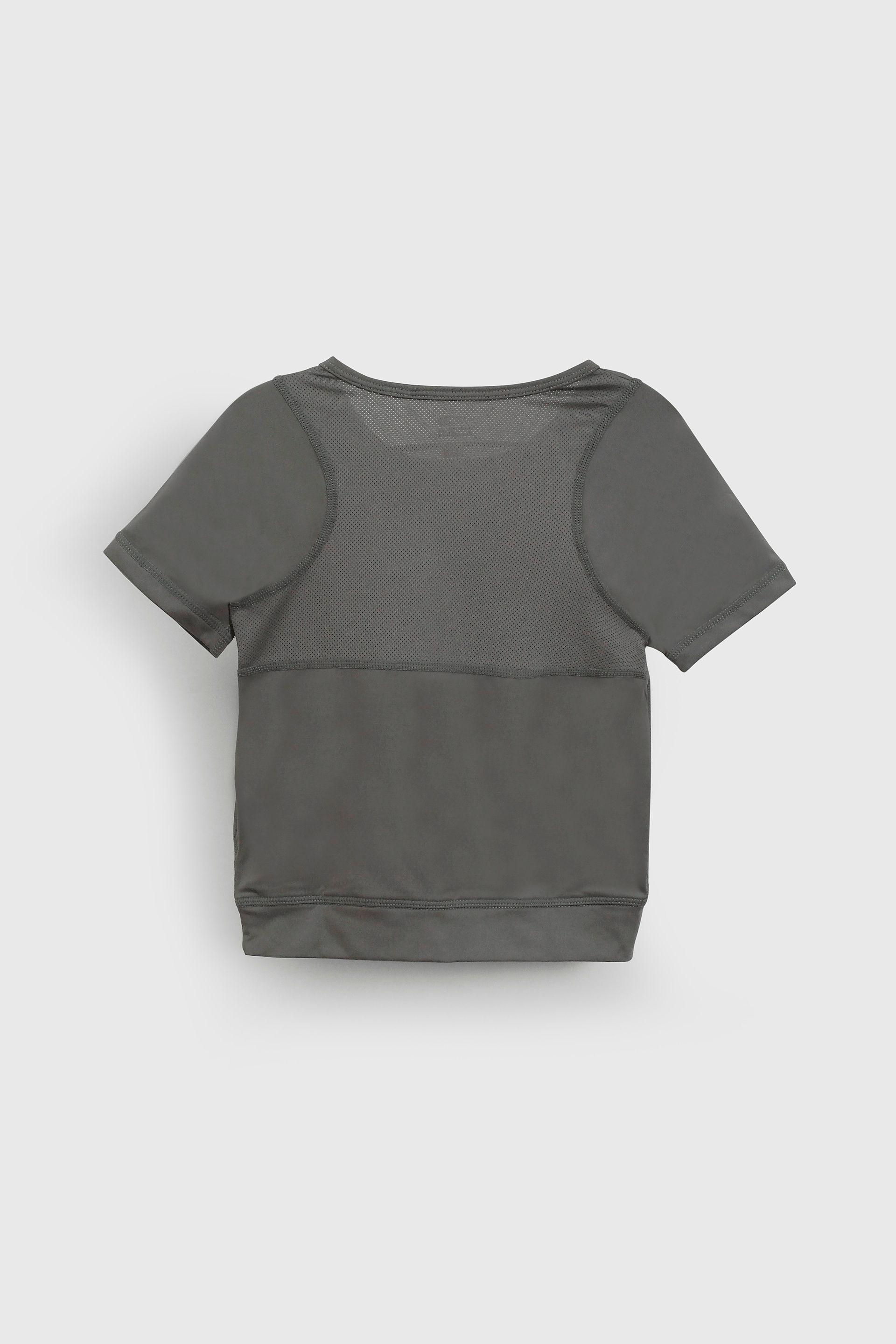 Polera Deportiva Gris-1