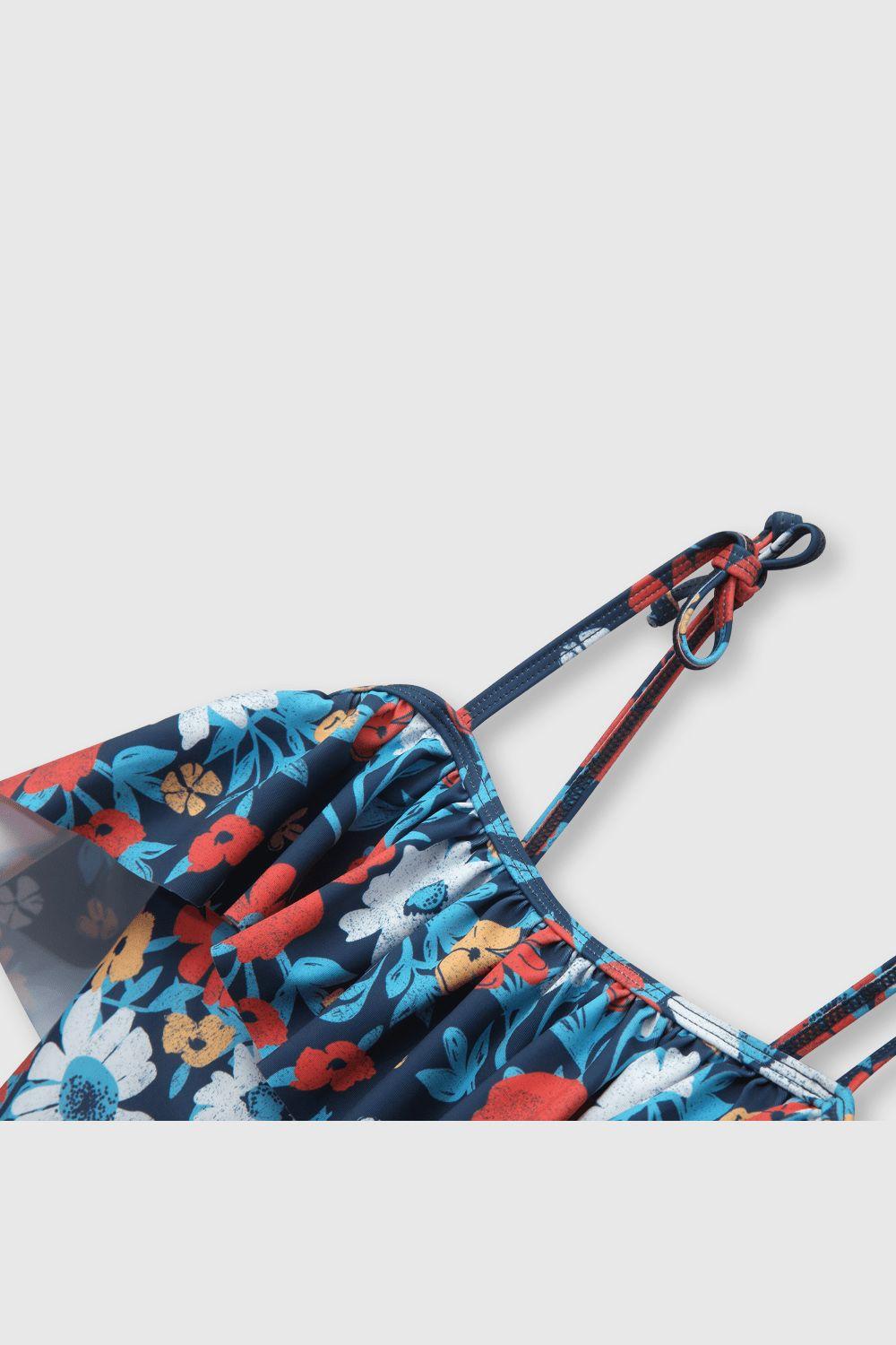 Traje de Baño Floreado-2