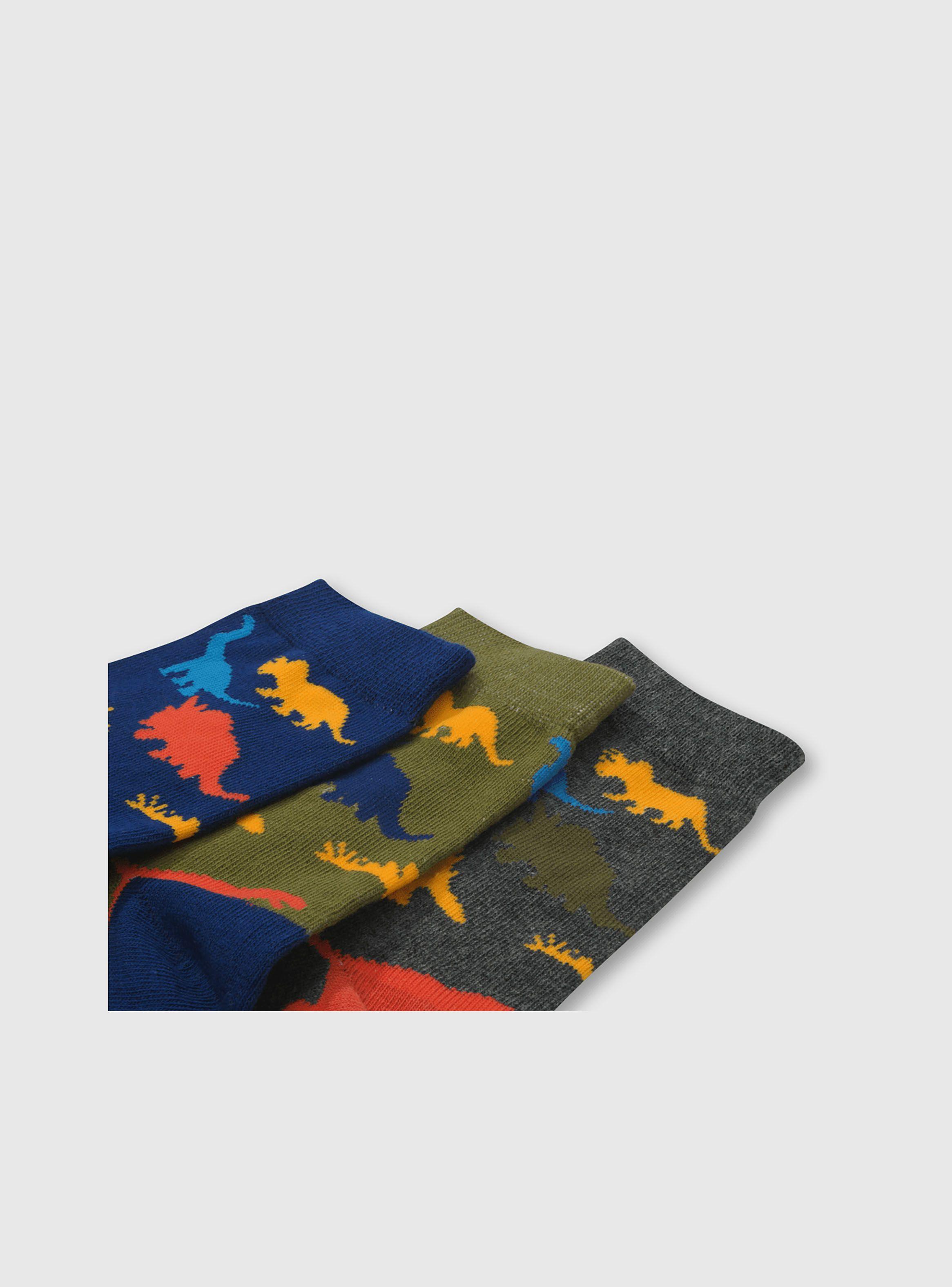 Calcetin 3/4 Niño Azul 49525 Colloky-2