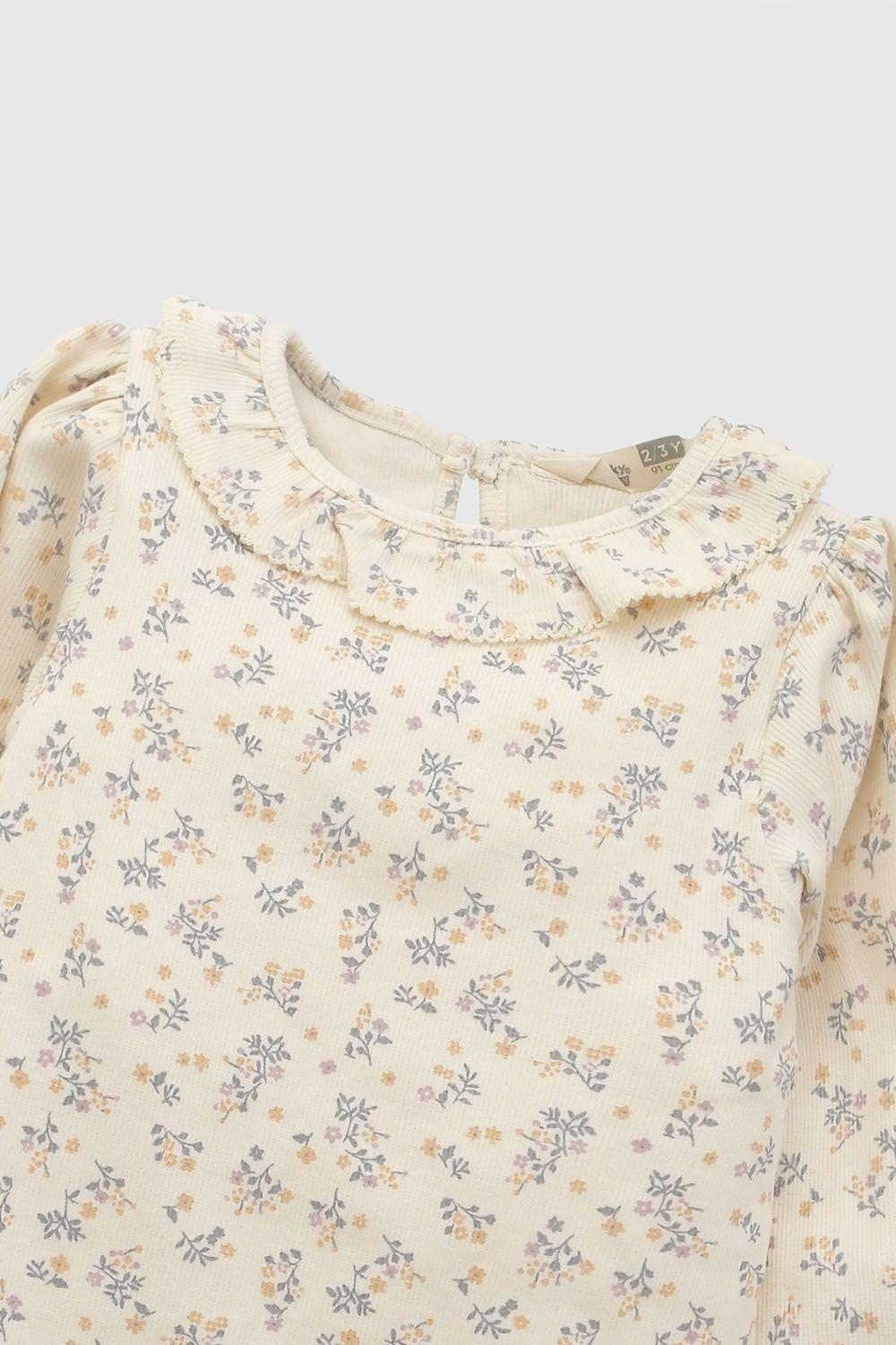 Polera Niña Beige 8268 Colloky-2